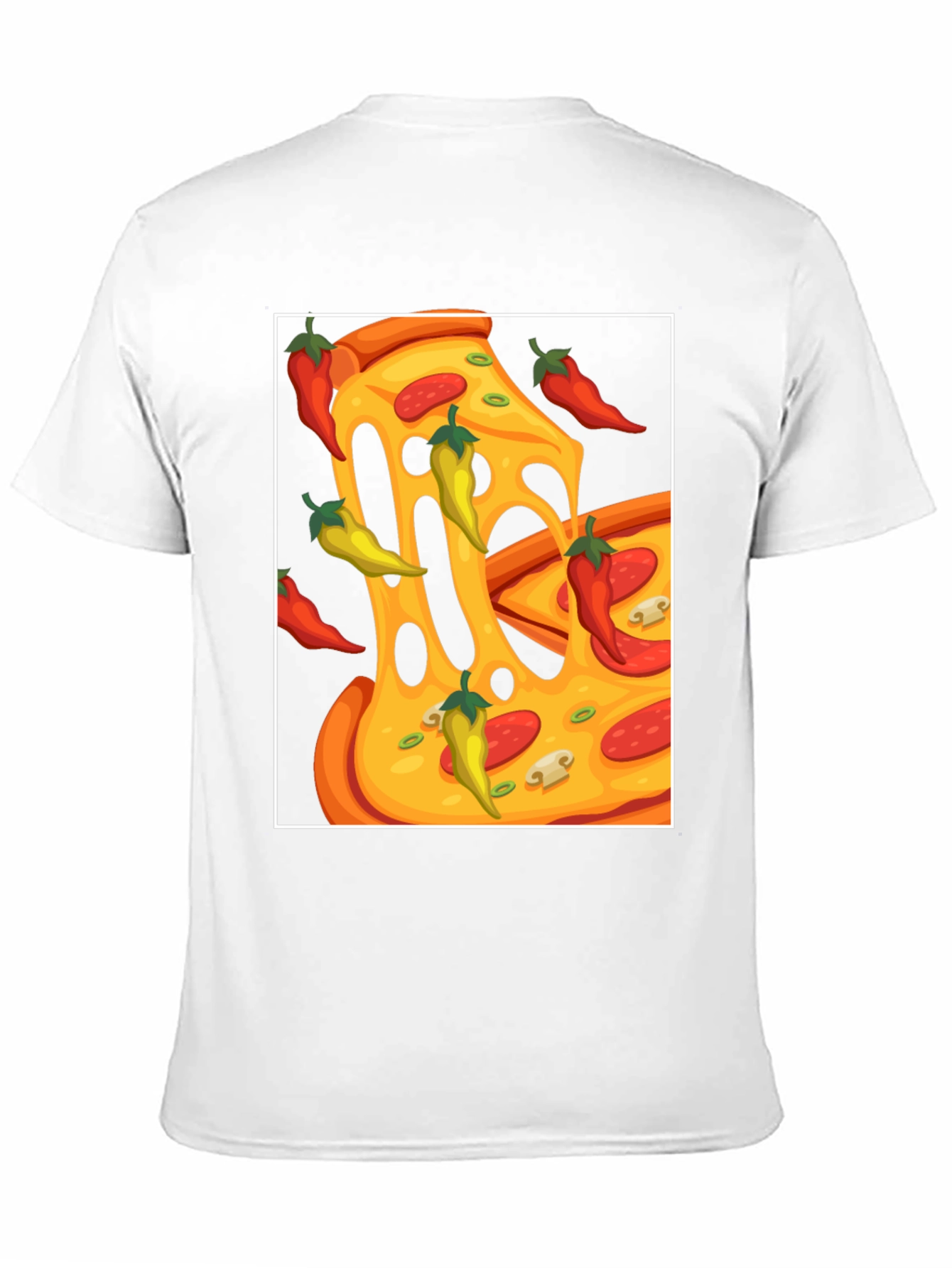 Pizza & Peppers Graphic Tee