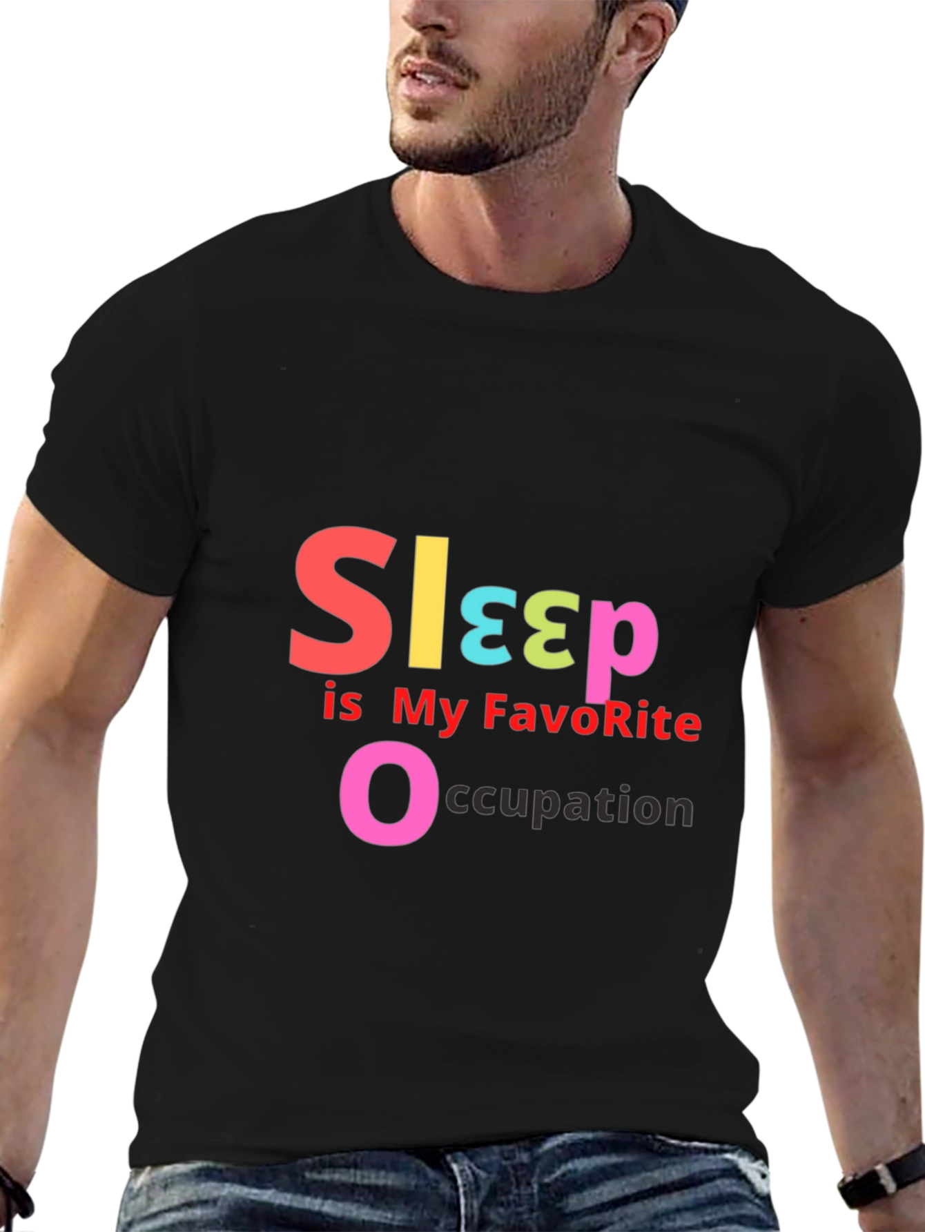 Sleep is My Favorite Occupation - Graphic T-Shirt