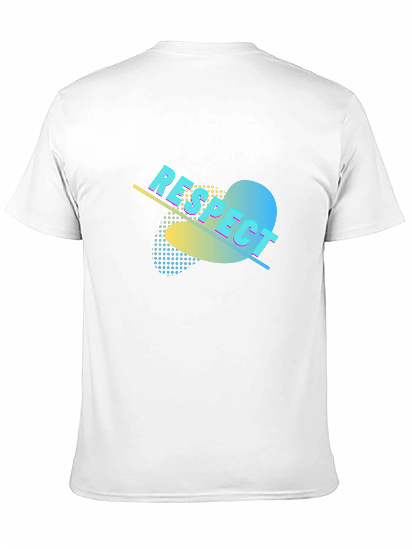 Respect Graphic Print Black T-Shirt
