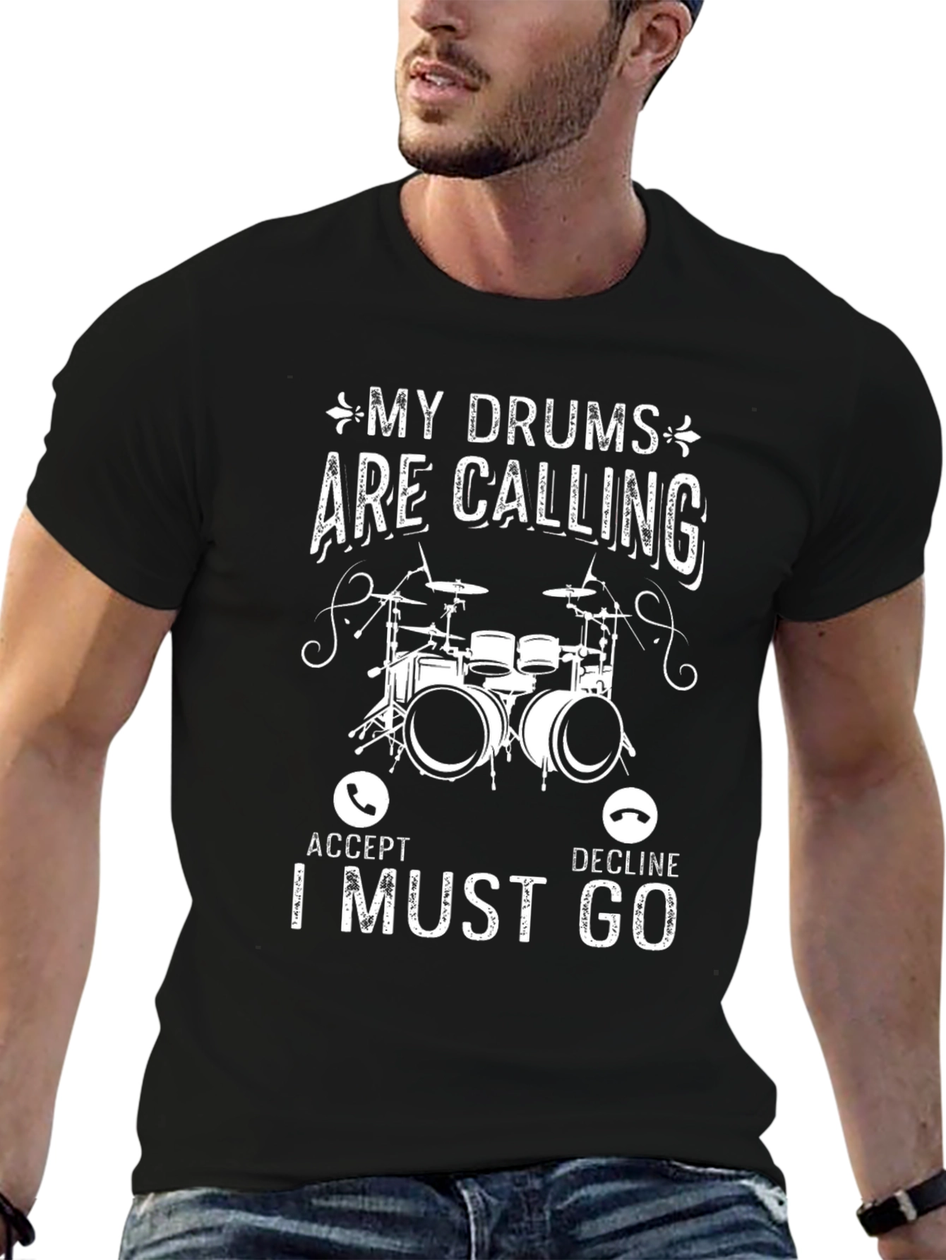 My Drums Are Calling Graphic Tee