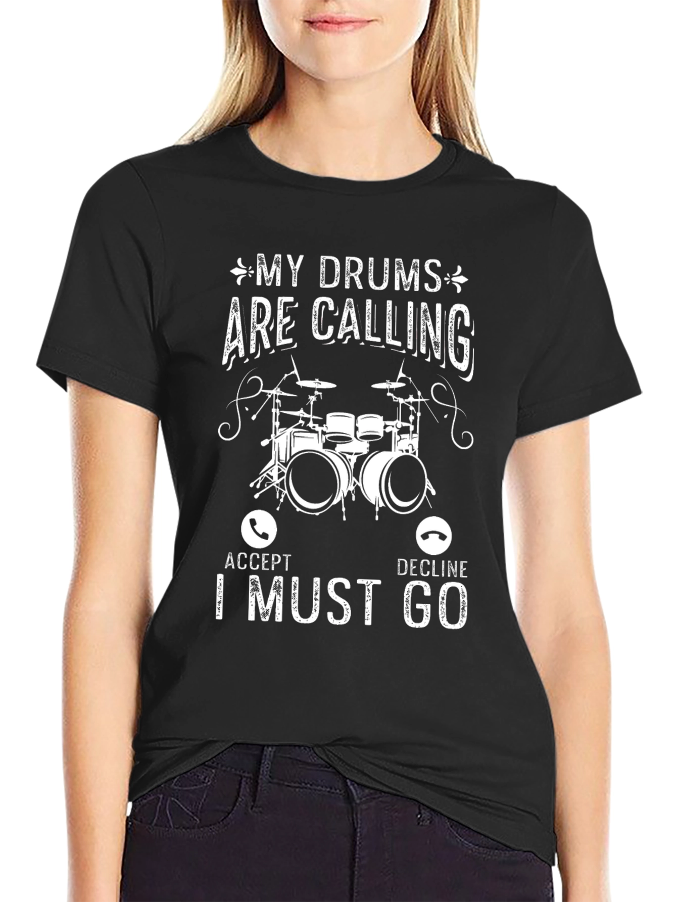 My Drums Are Calling Graphic Tee