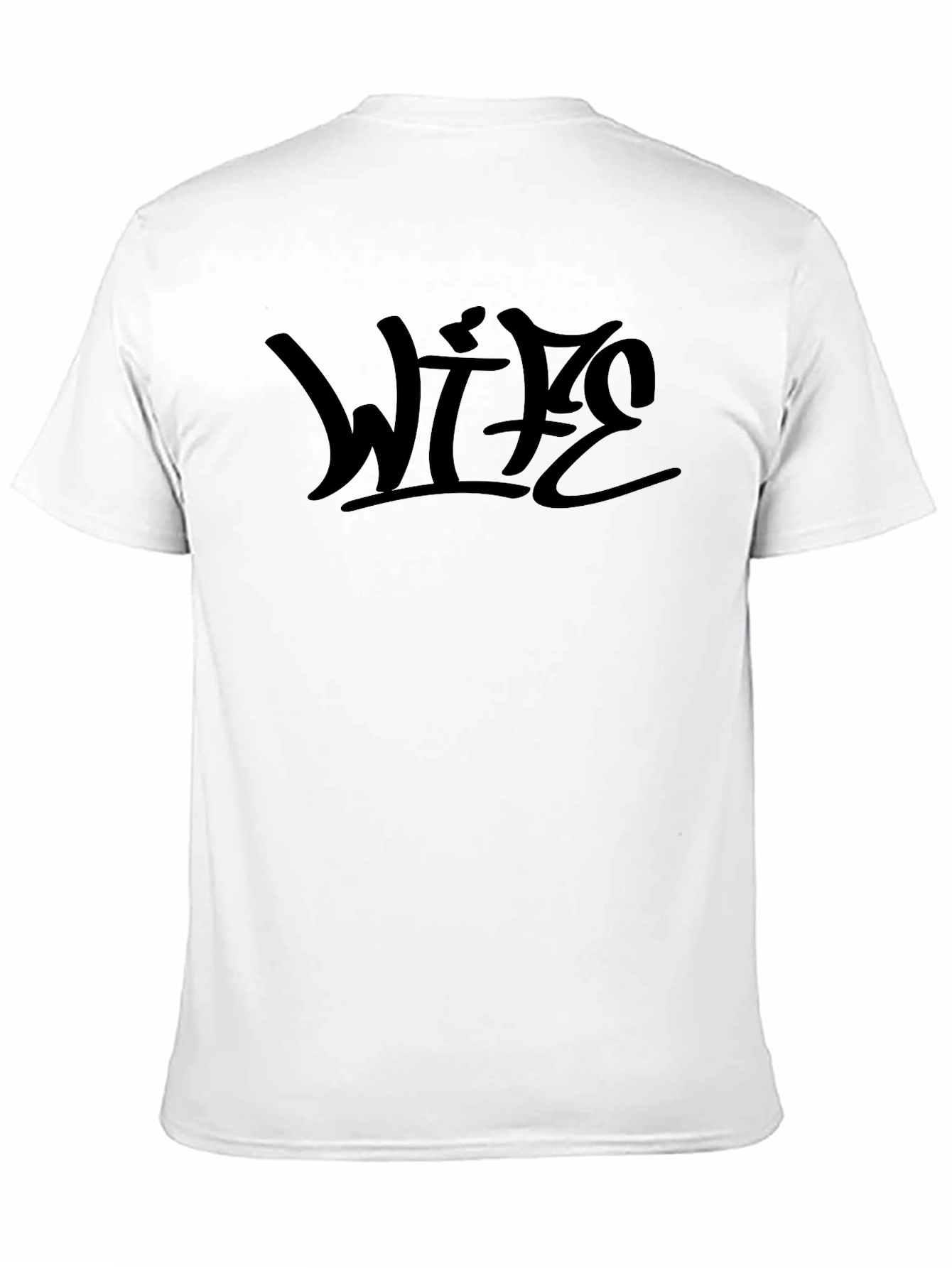 Wife Graphic Black T-Shirt