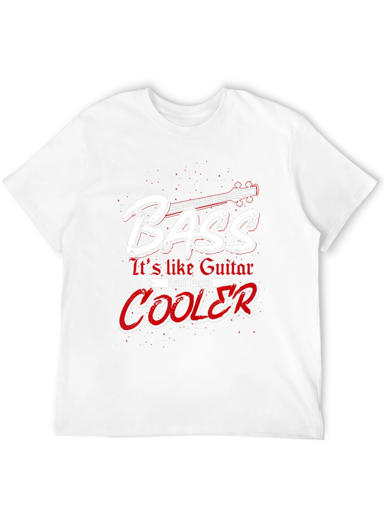 Bass Guitar Funny Music T-Shirt