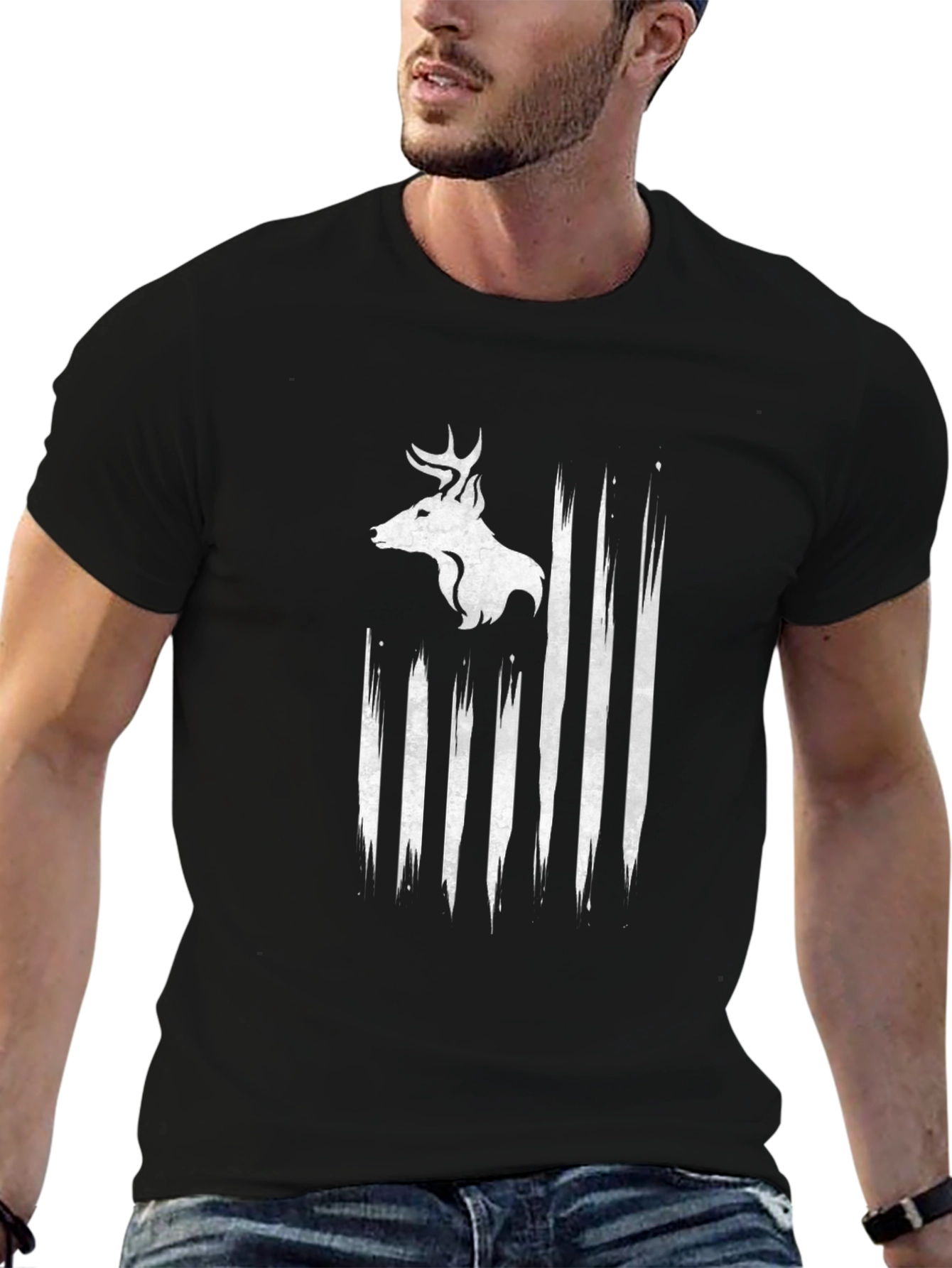 Deer Graphic Tee - Hunting T-Shirt