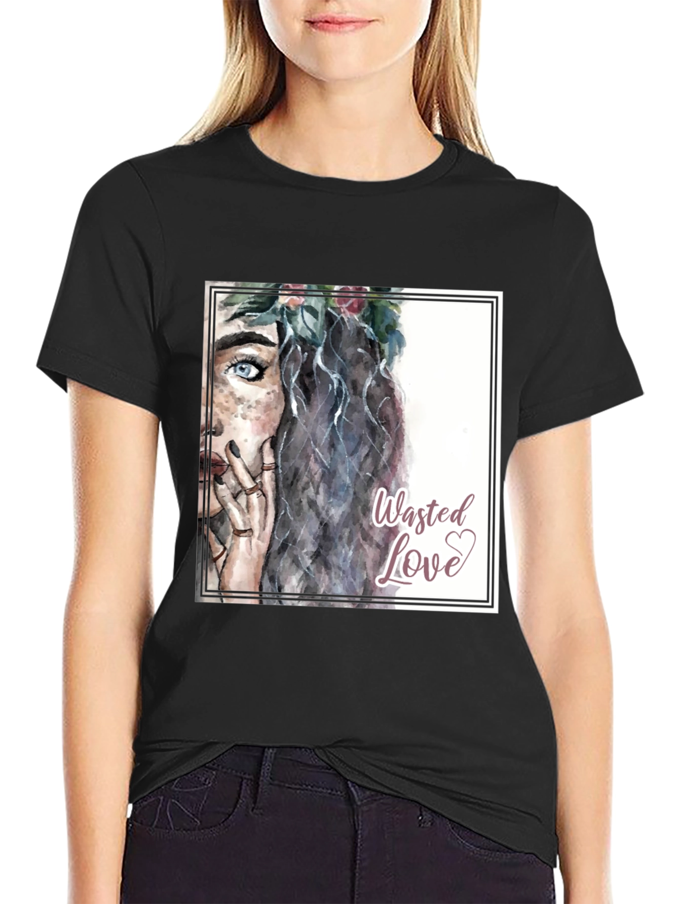 Wasted Love Graphic Tee - Stylish Unisex T-Shirt