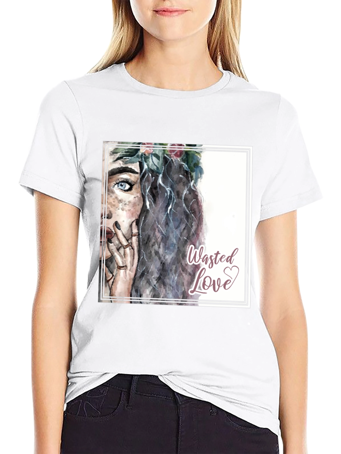 Wasted Love Graphic Tee - Stylish Unisex T-Shirt