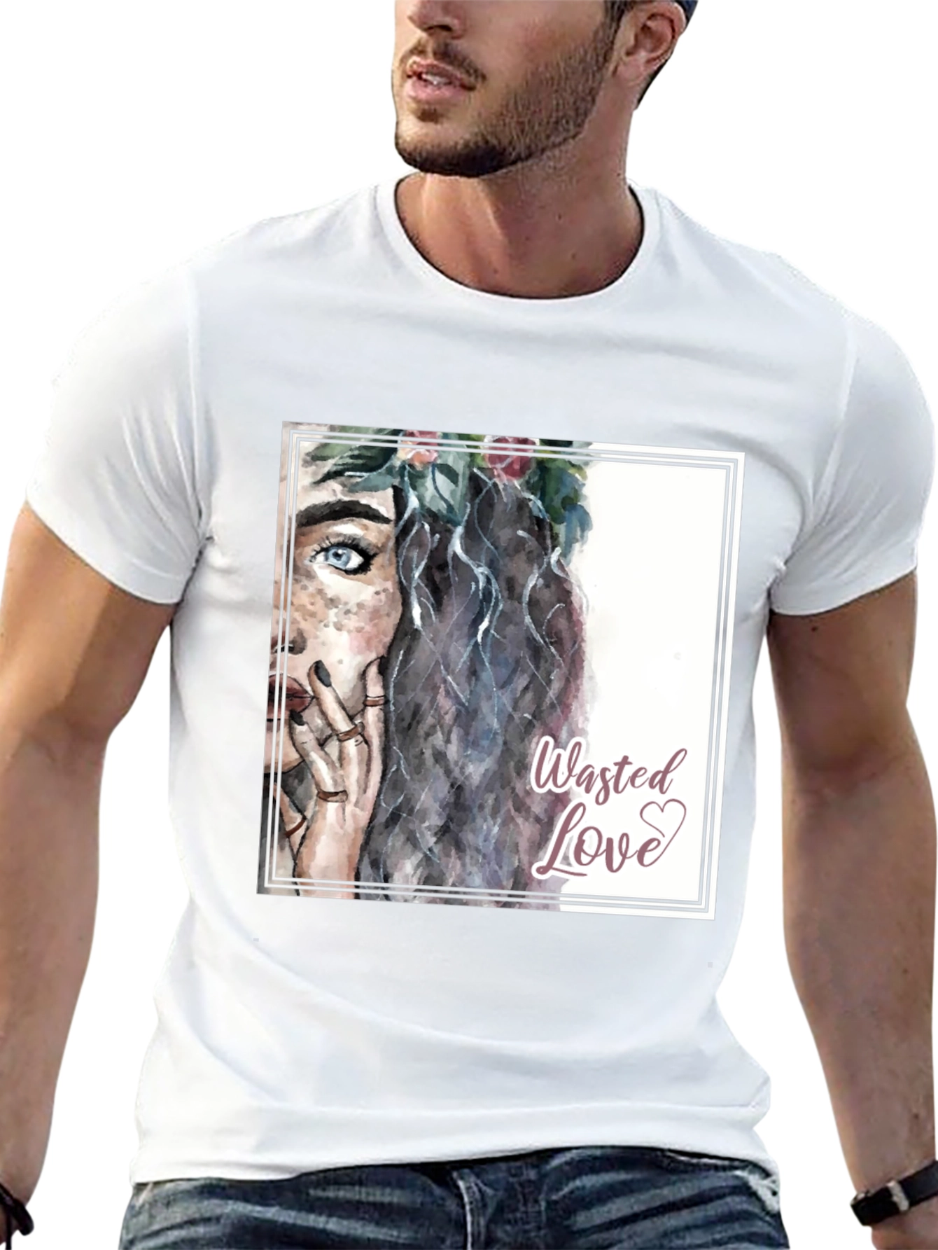 Wasted Love Graphic Tee - Stylish Unisex T-Shirt