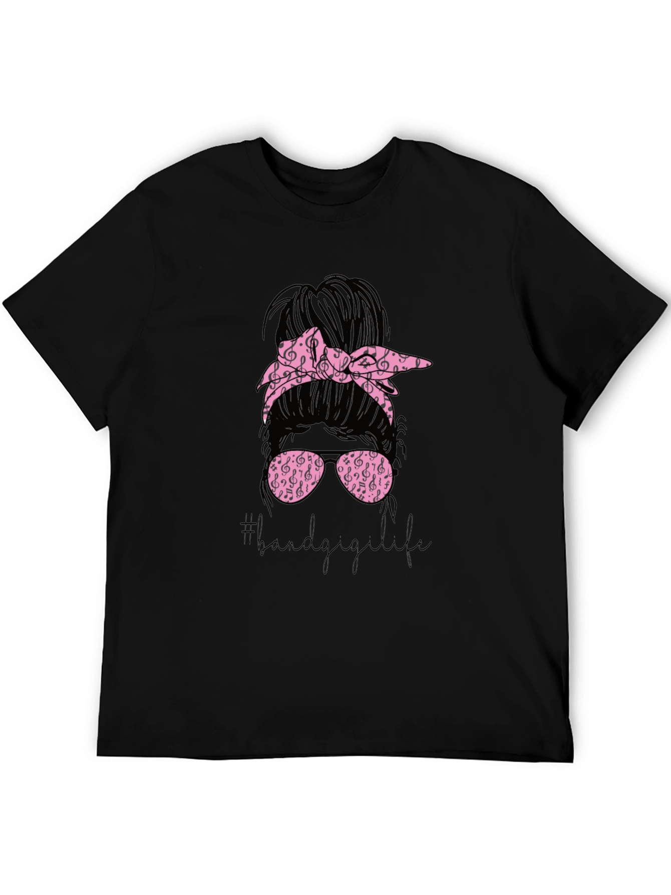 Band Gigi Life Messy Bun T-Shirt