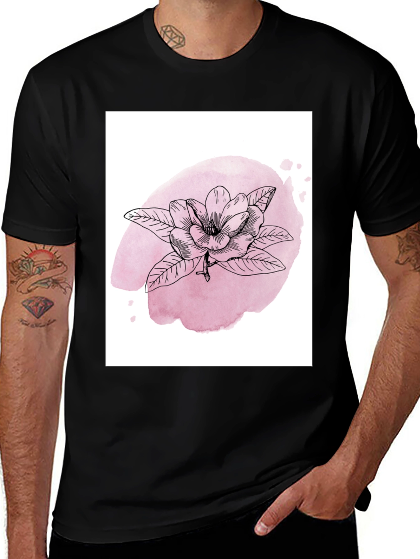 Floral Graphic Print T-Shirt