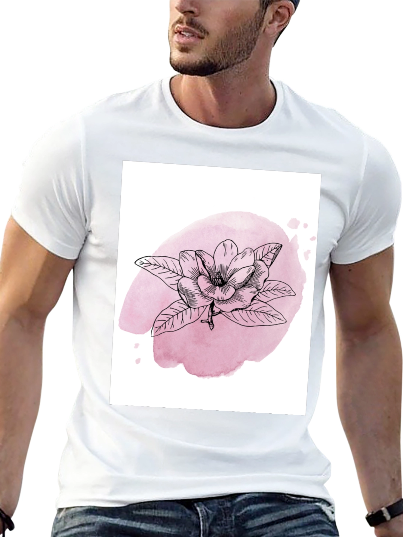 Floral Graphic Print T-Shirt