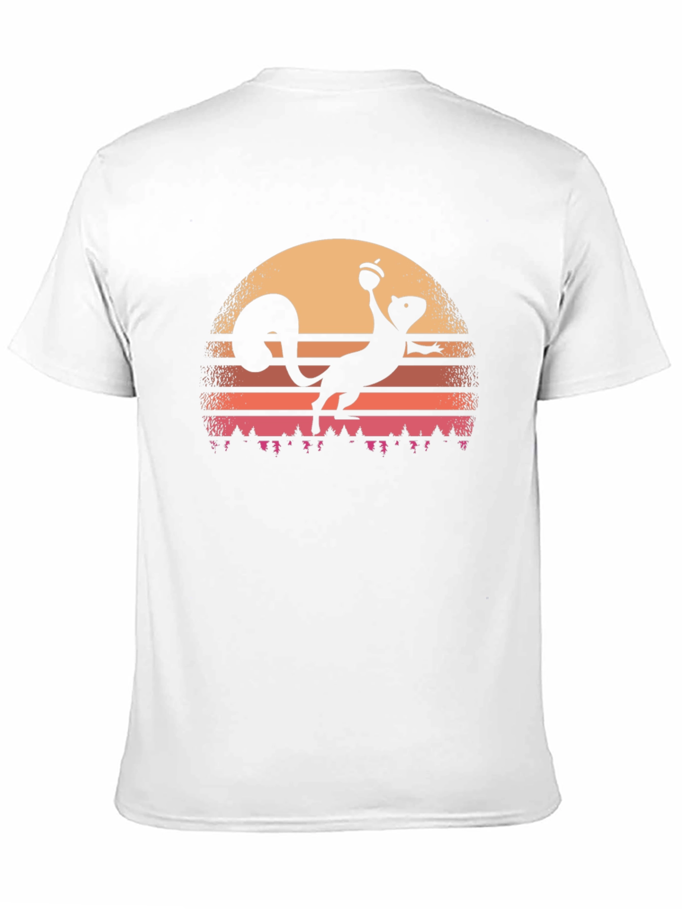 Retro Squirrel Sunset T-Shirt