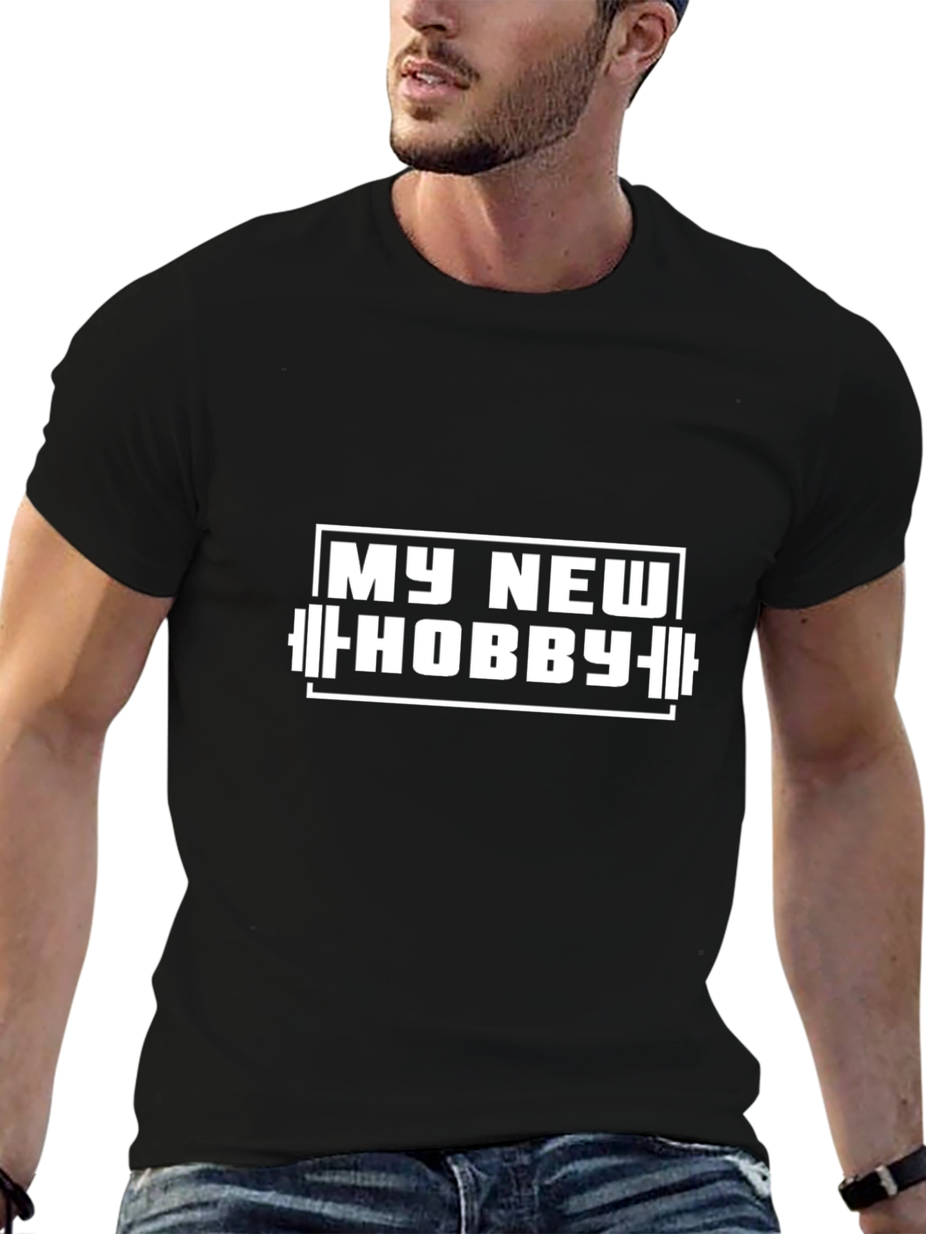My New Hobby T-Shirt - Weightlifting Gym Tee