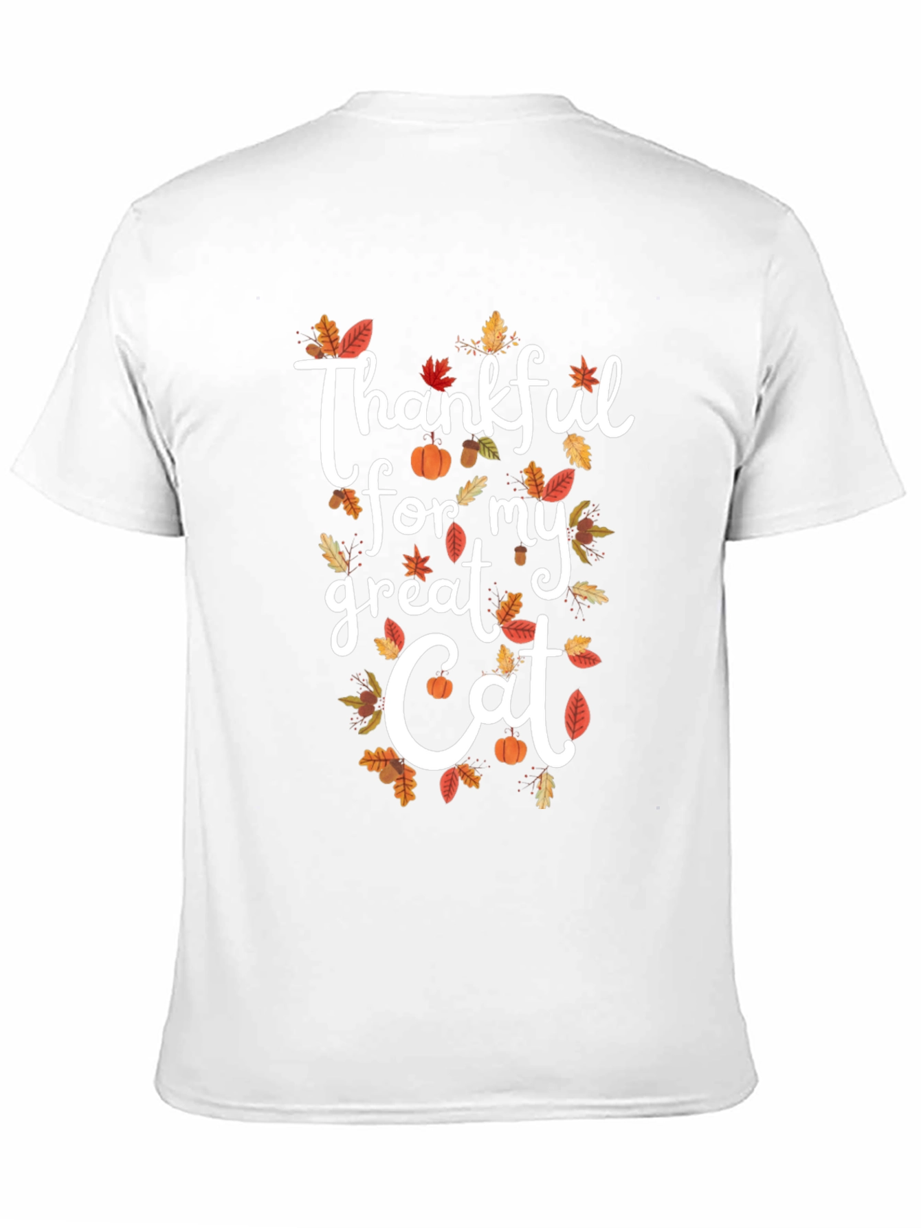 Thankful for my Great Cat Fall T-Shirt