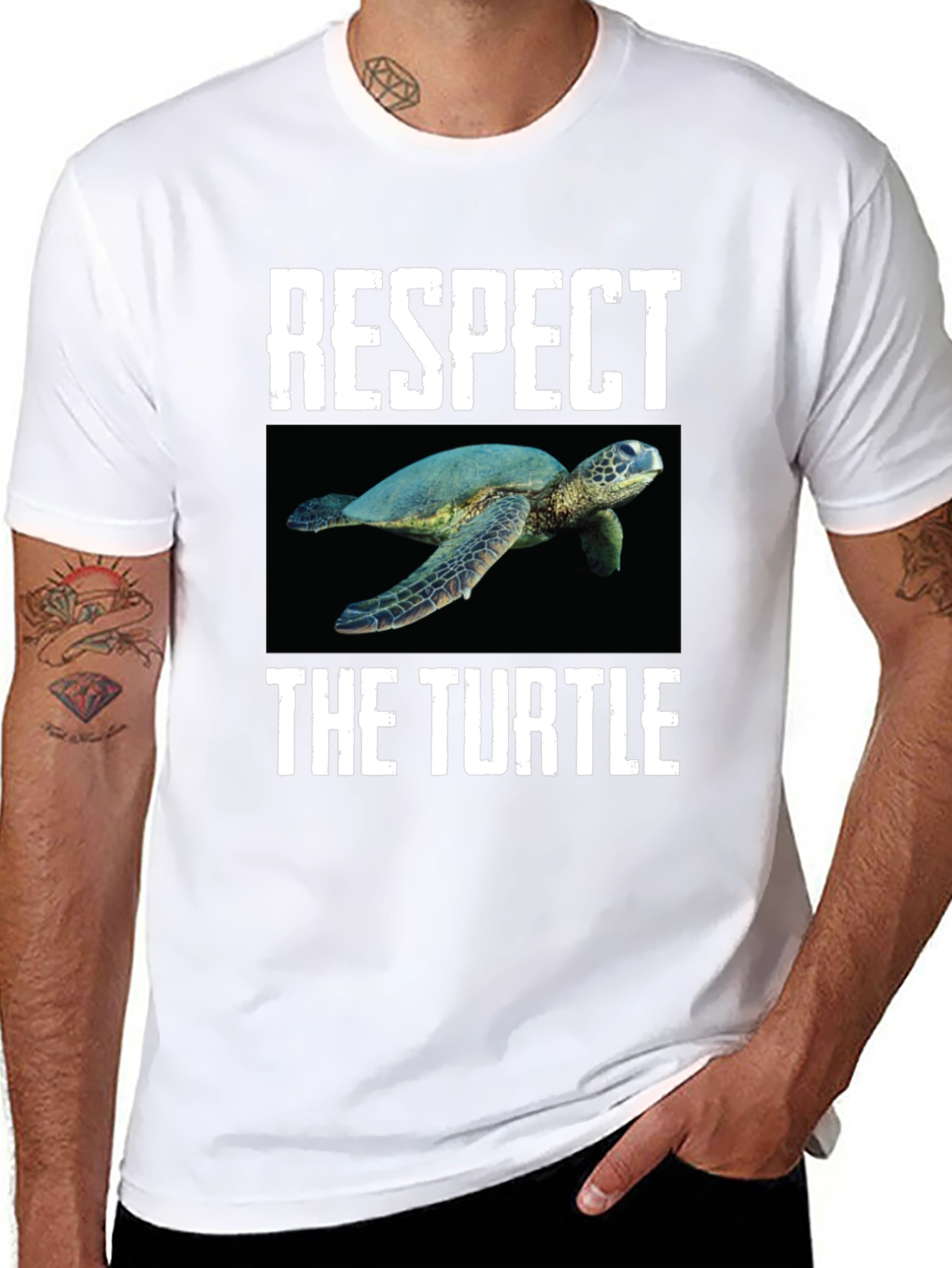 Respect the Turtle Graphic Tee