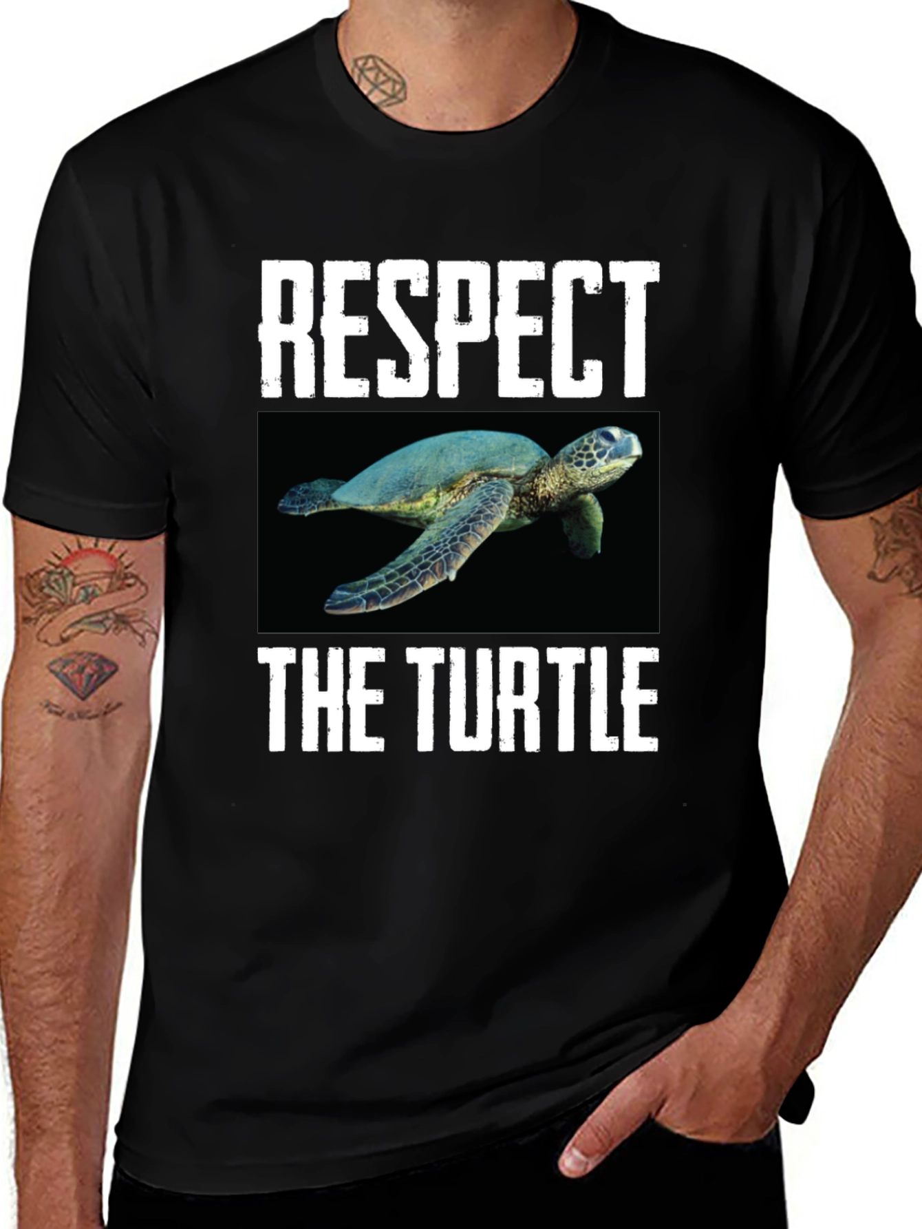 Respect the Turtle Graphic Tee