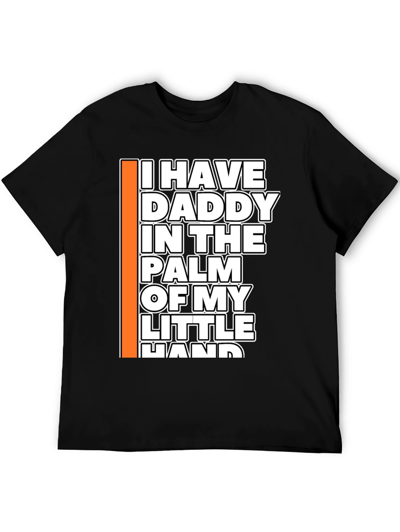 Daddys Little Helper Black Graphic Tee