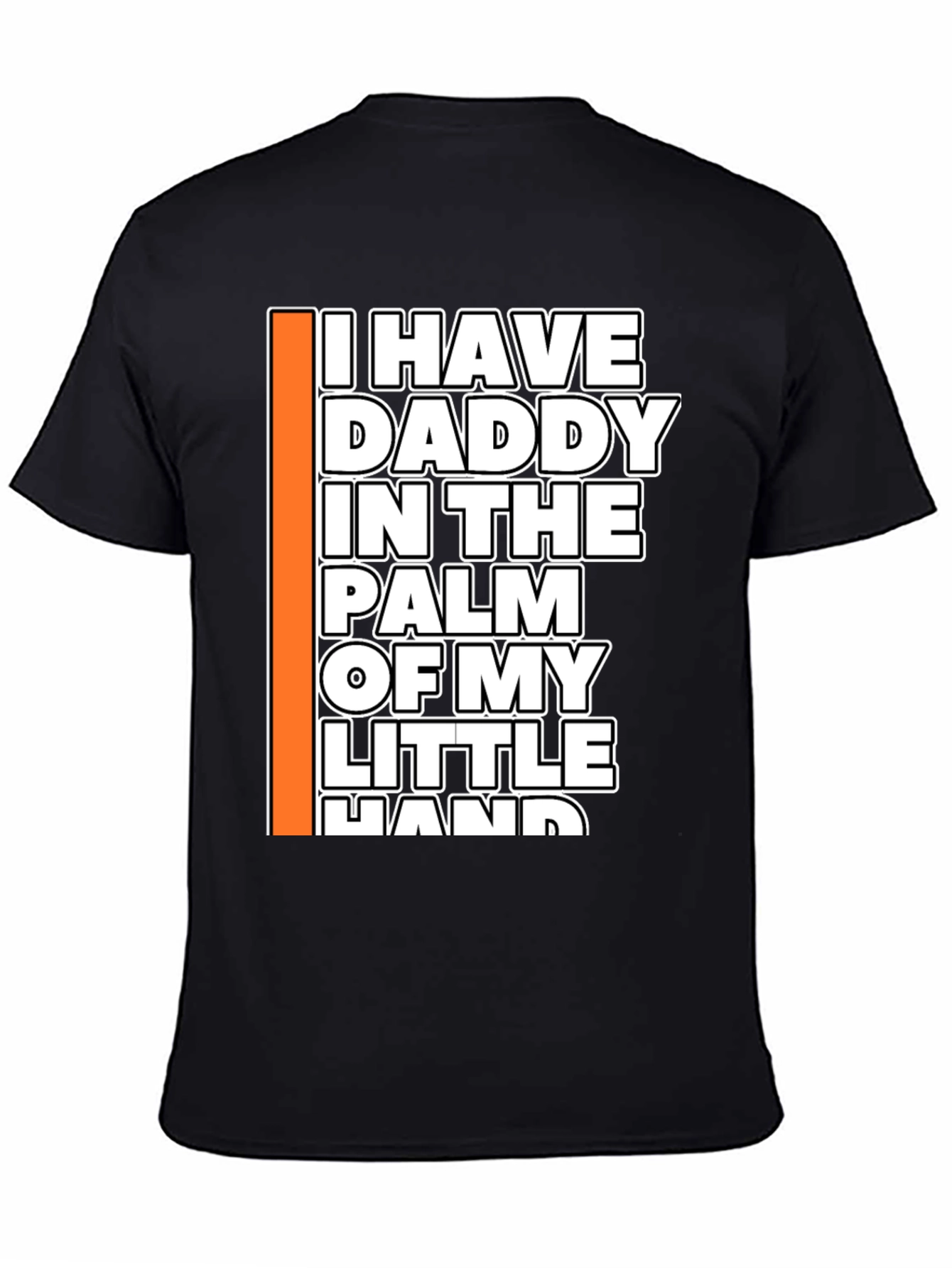 Daddys Little Helper Black Graphic Tee
