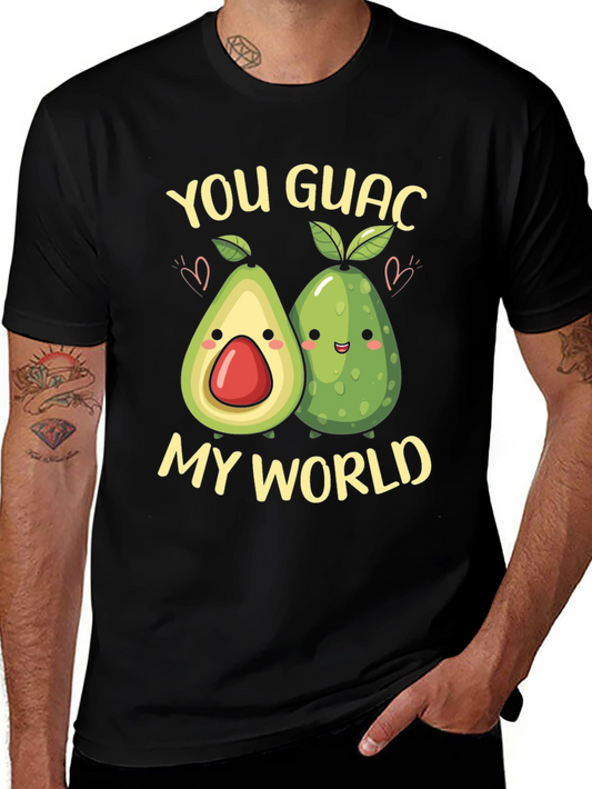 You Guac My World T-Shirt - Avocado Lover Tee