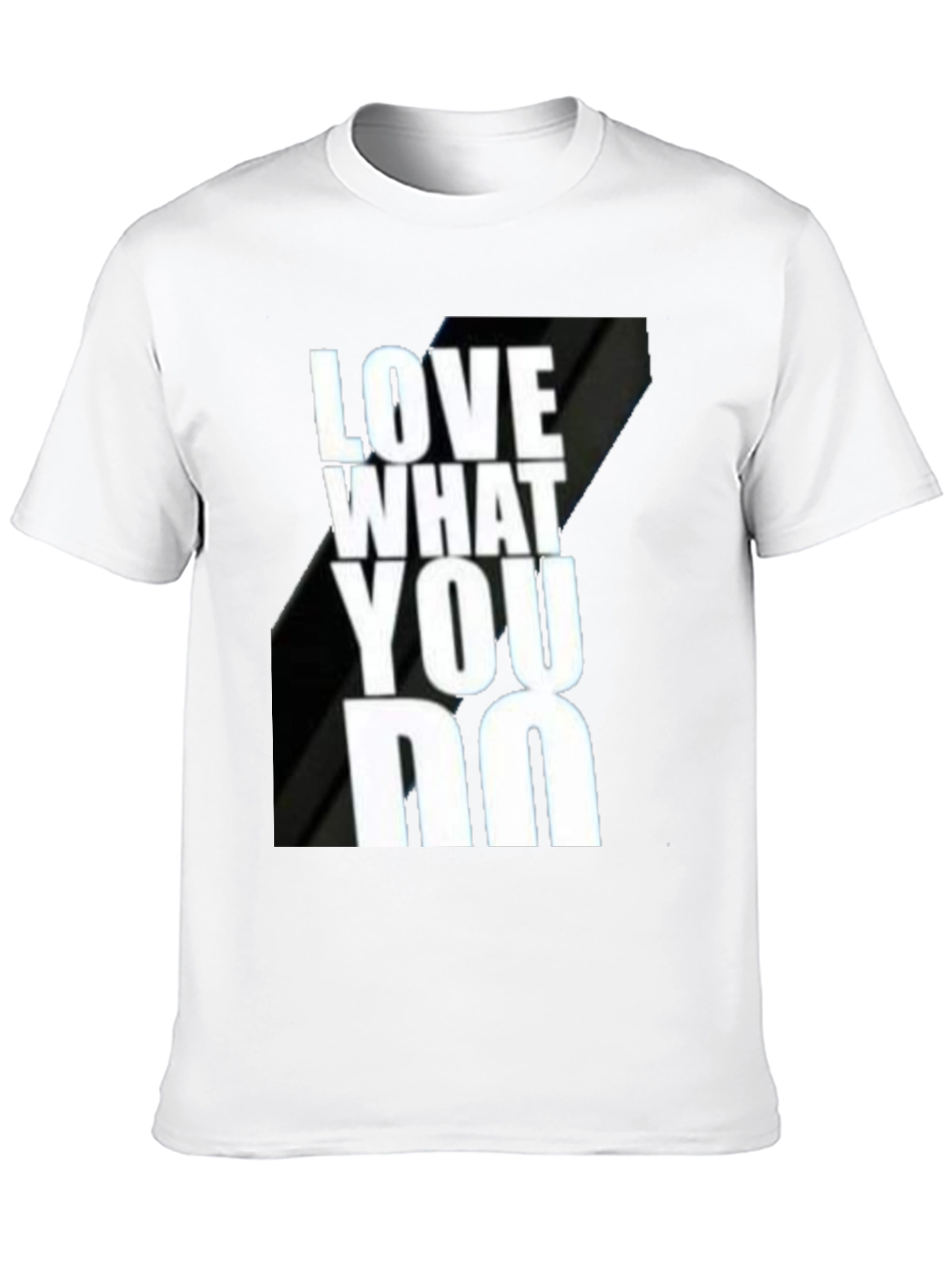 Love What You Do Black Graphic T-Shirt