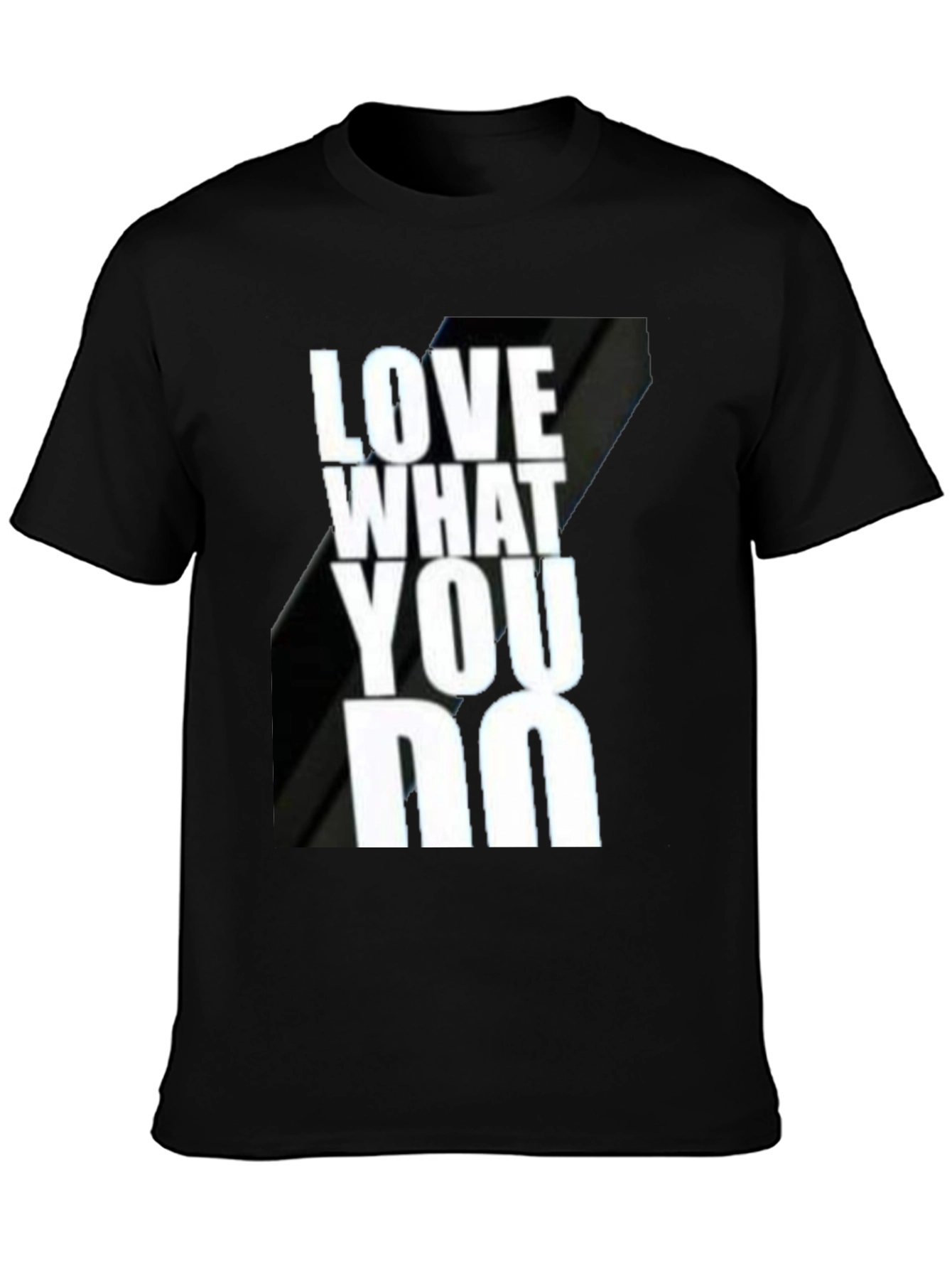 Love What You Do Black Graphic T-Shirt