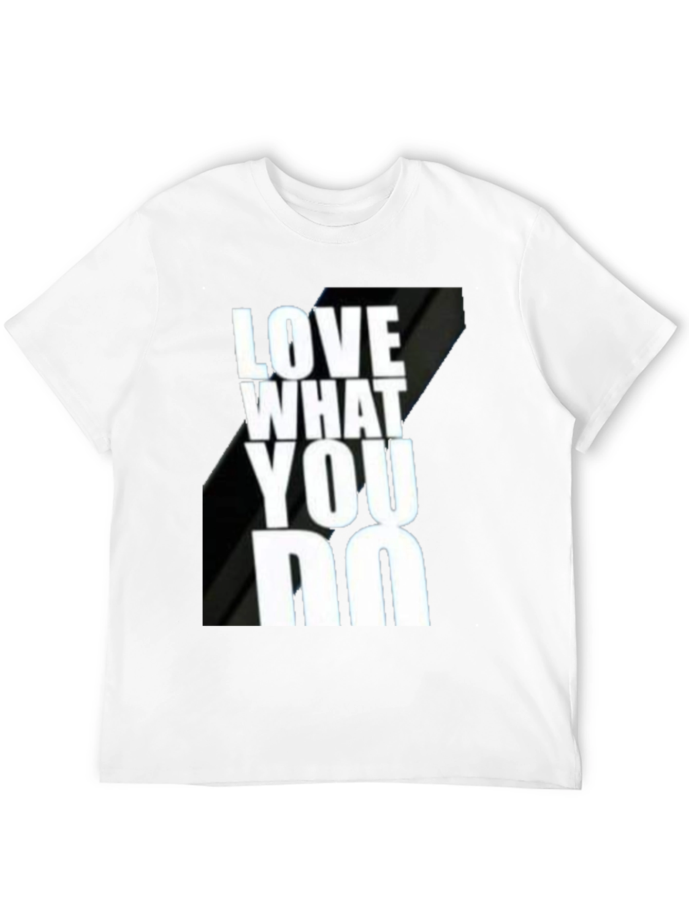 Love What You Do Black Graphic T-Shirt