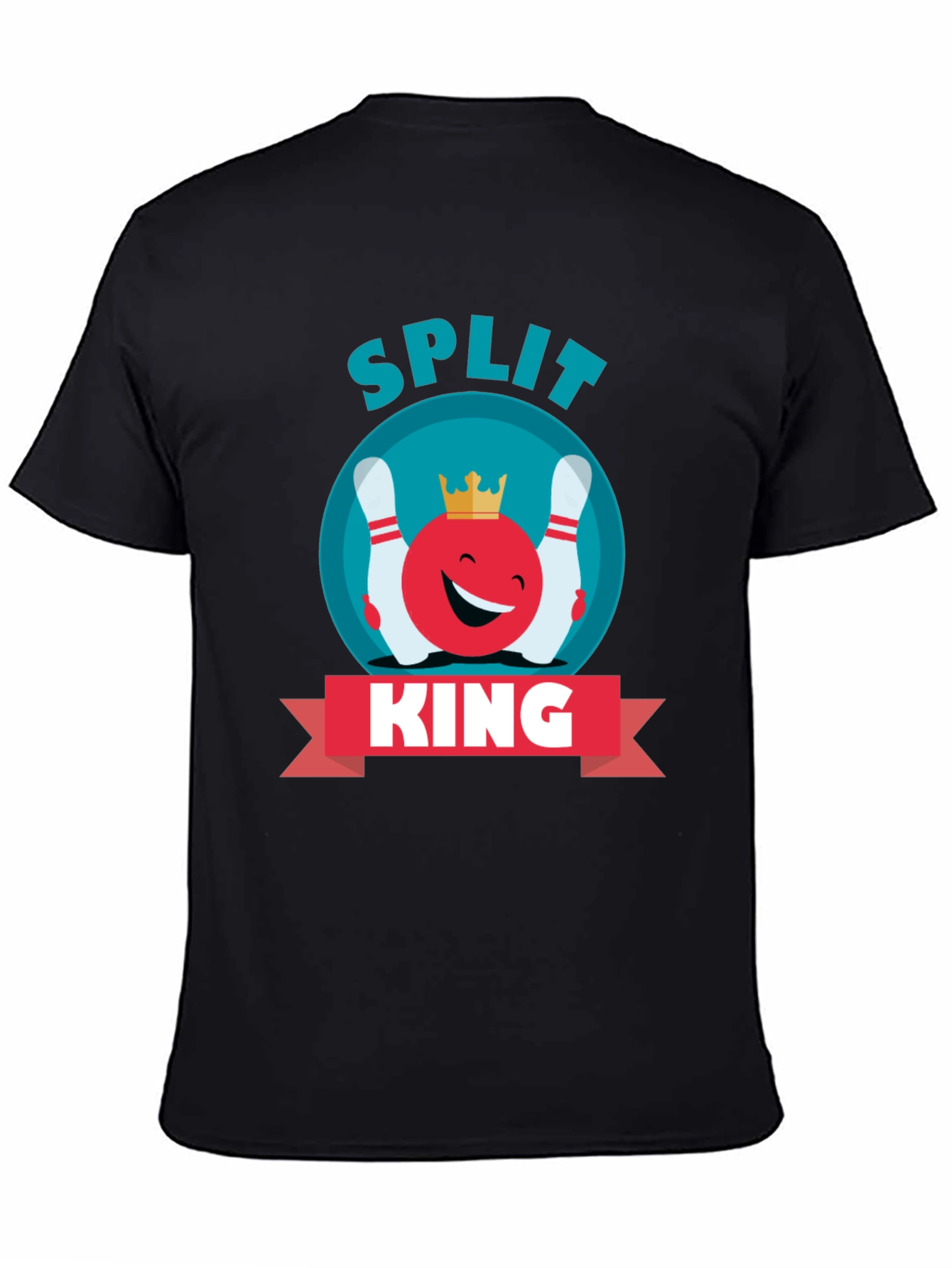Split King Bowling T-Shirt