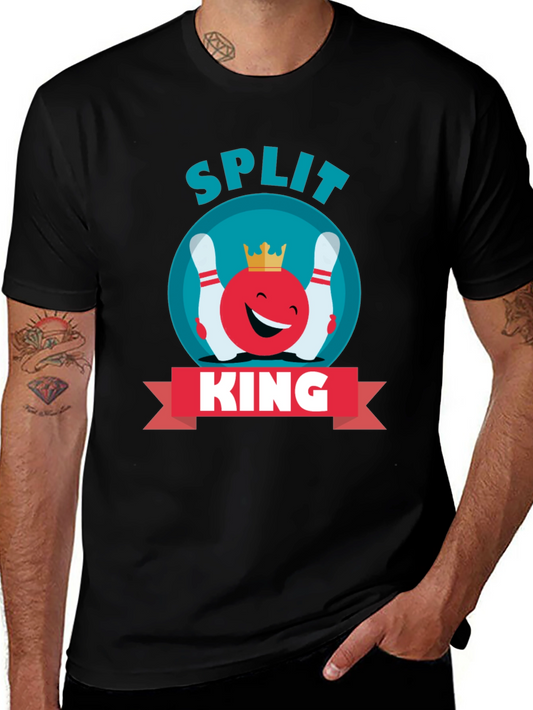 Split King Bowling T-Shirt