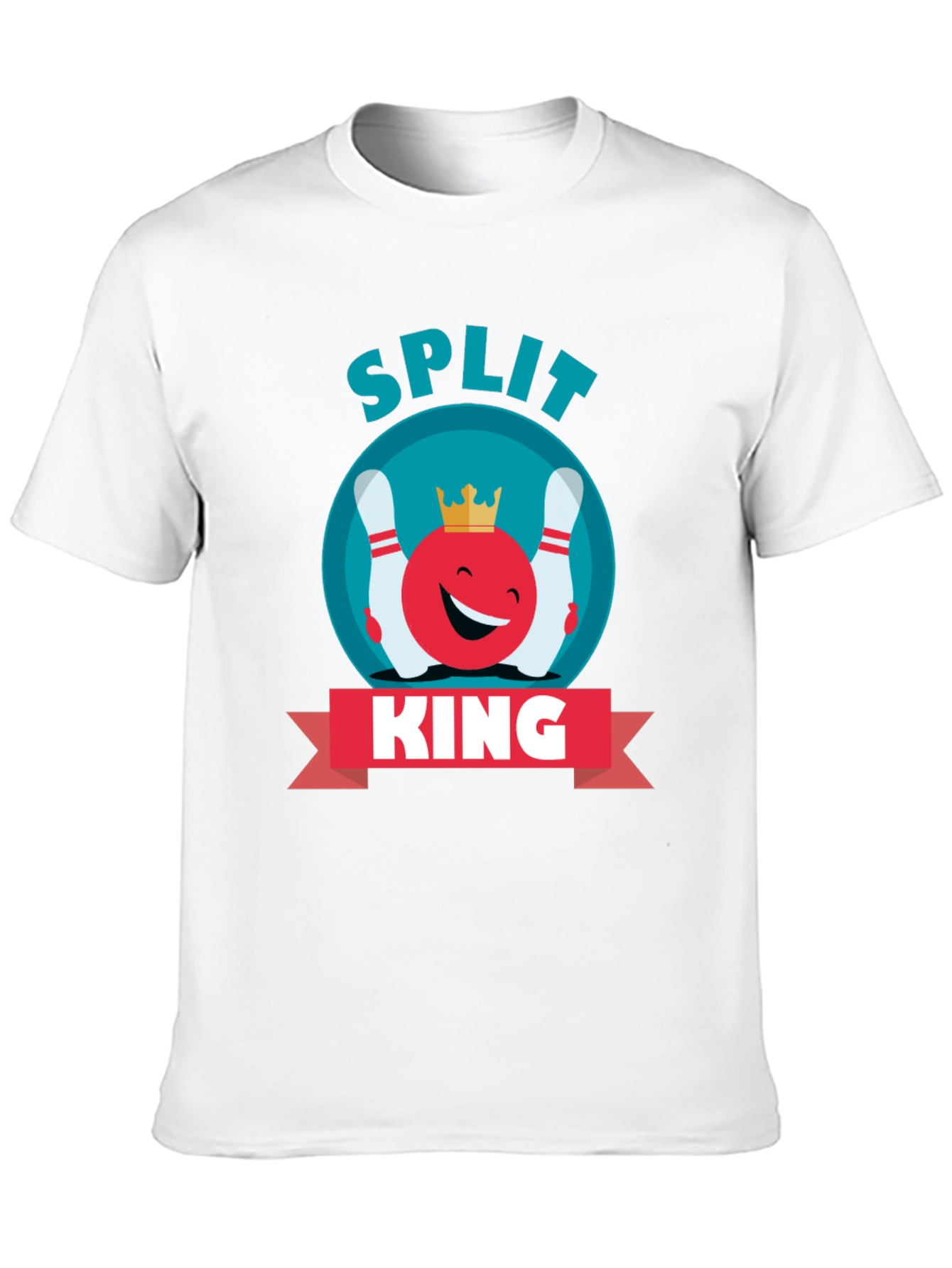 Split King Bowling T-Shirt