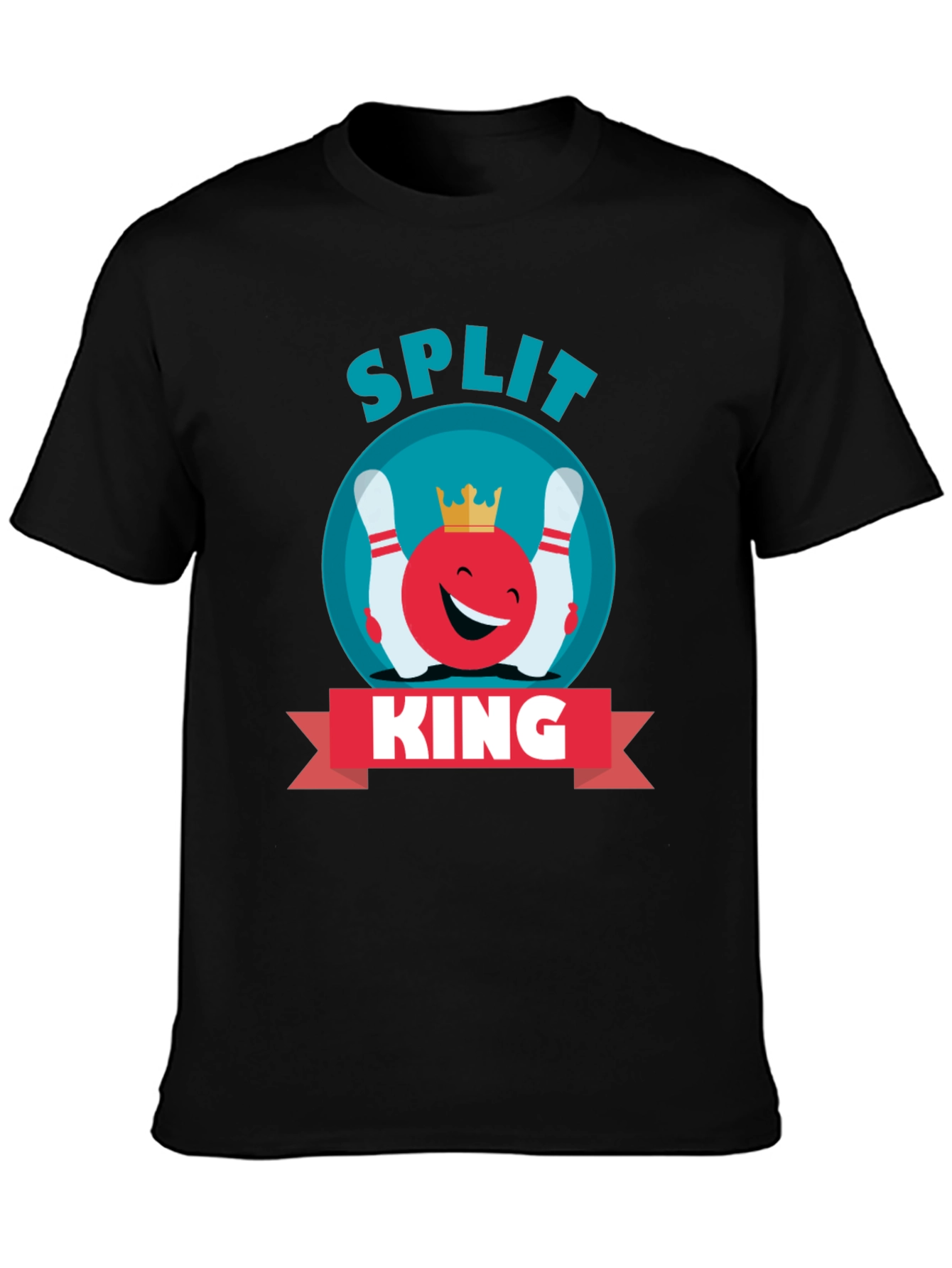 Split King Bowling T-Shirt