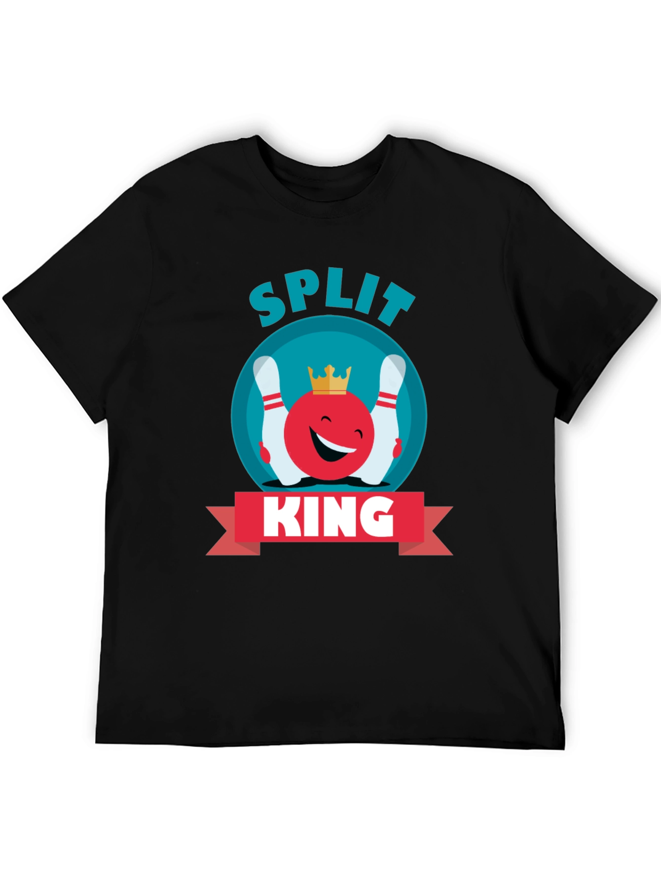 Split King Bowling T-Shirt