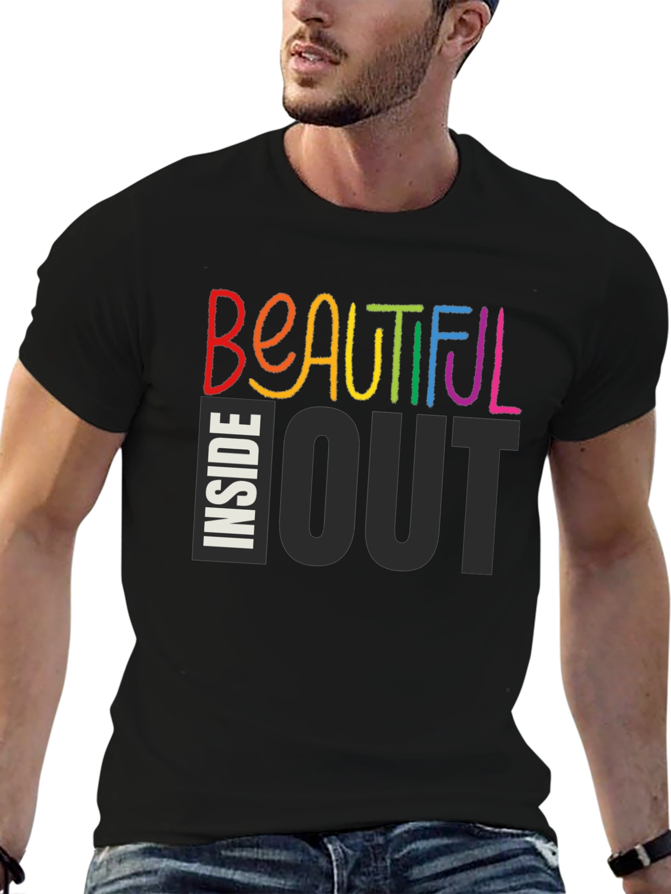 Beautiful Inside Out Graphic T-Shirt