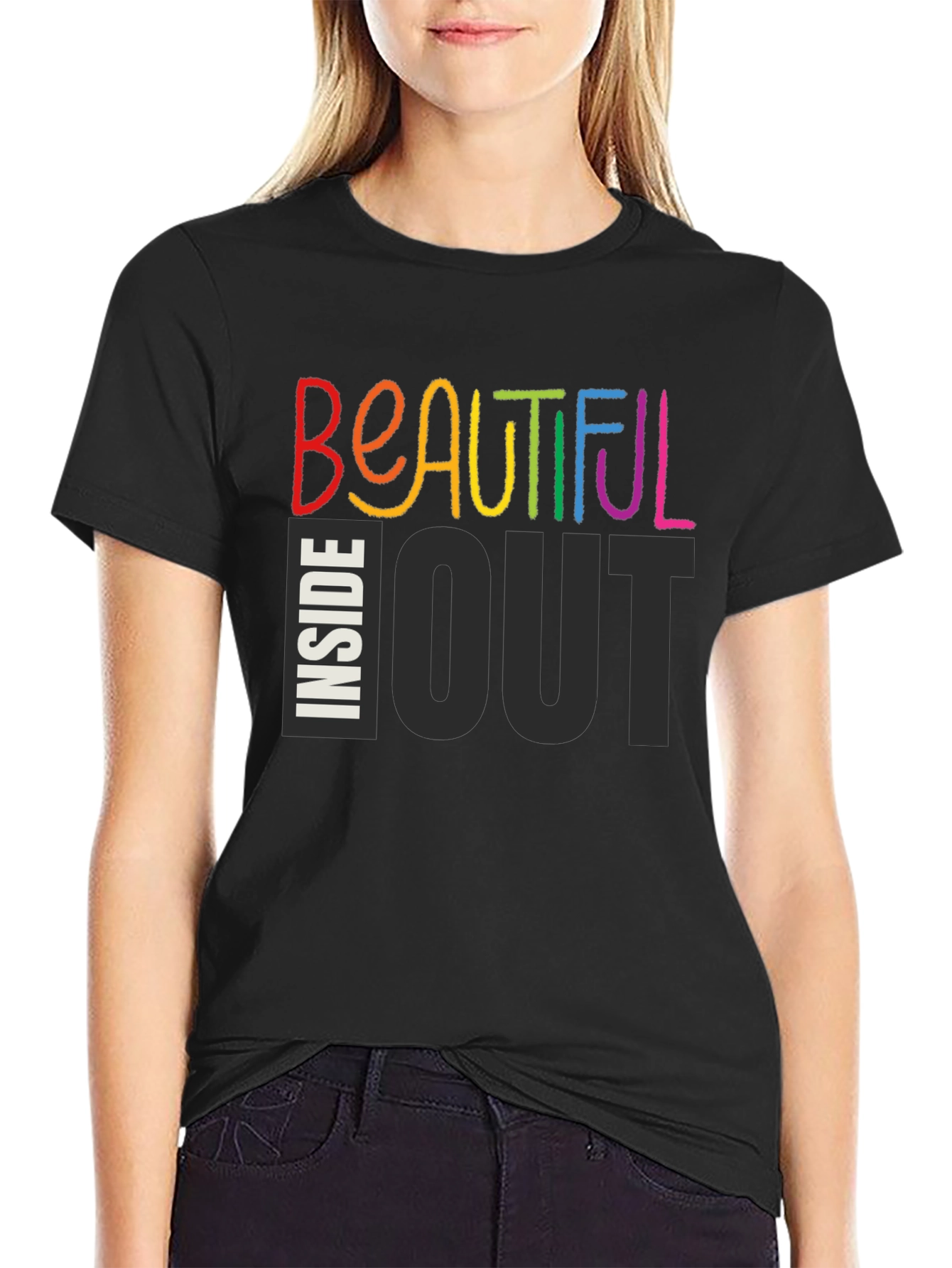 Beautiful Inside Out Graphic T-Shirt