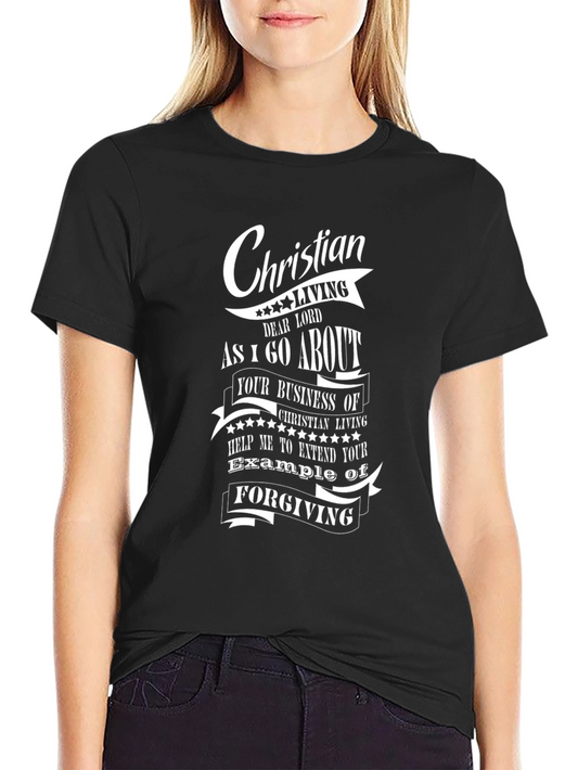 Christian Living Graphic T-Shirt