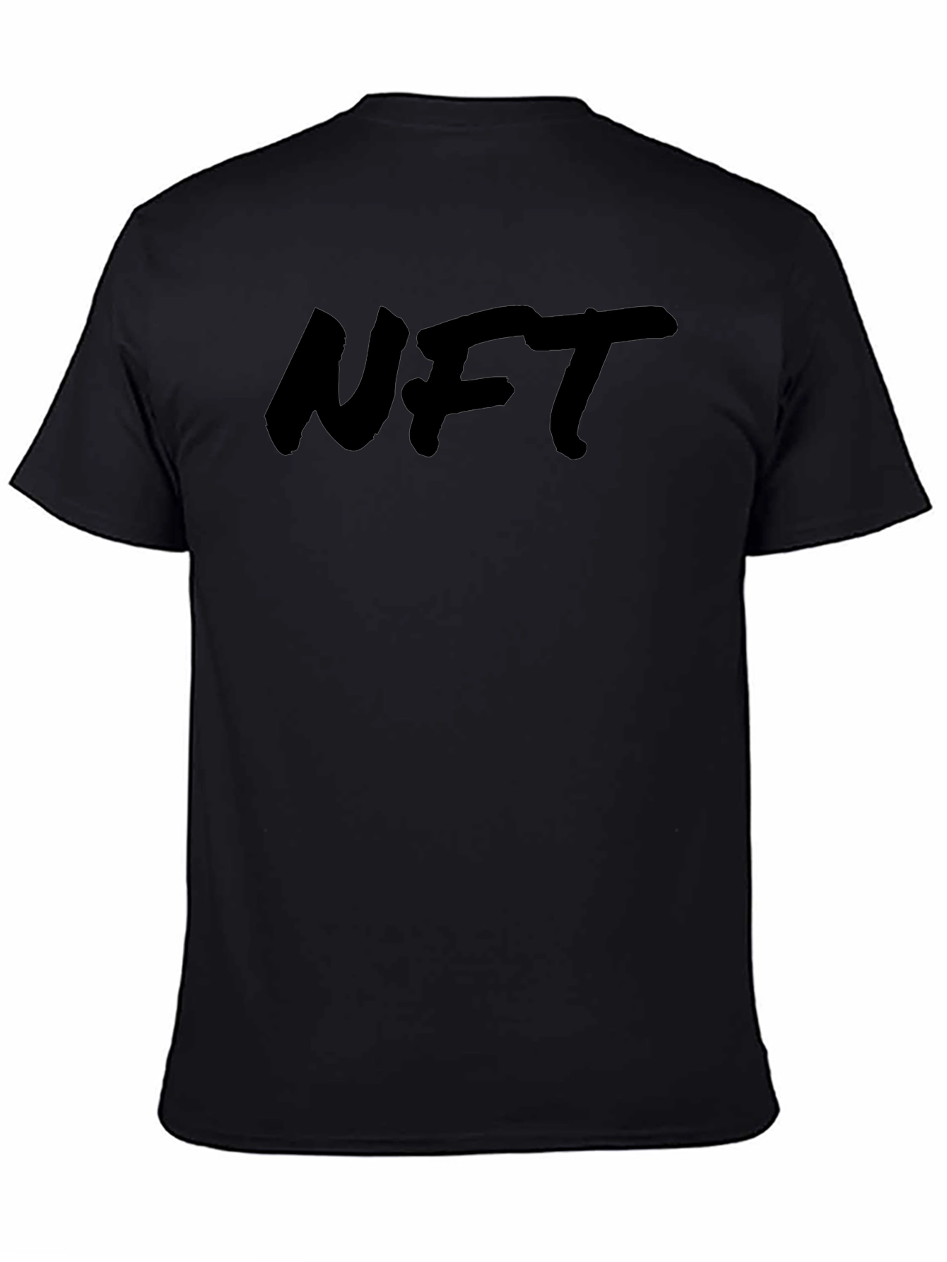 NFT Black T-Shirt - Crypto Art Tee