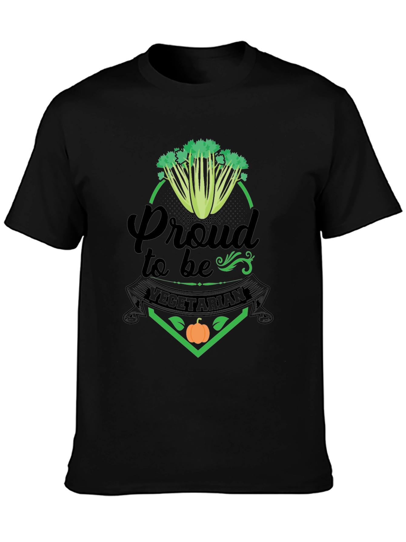 Proud Vegetarian Graphic T-Shirt