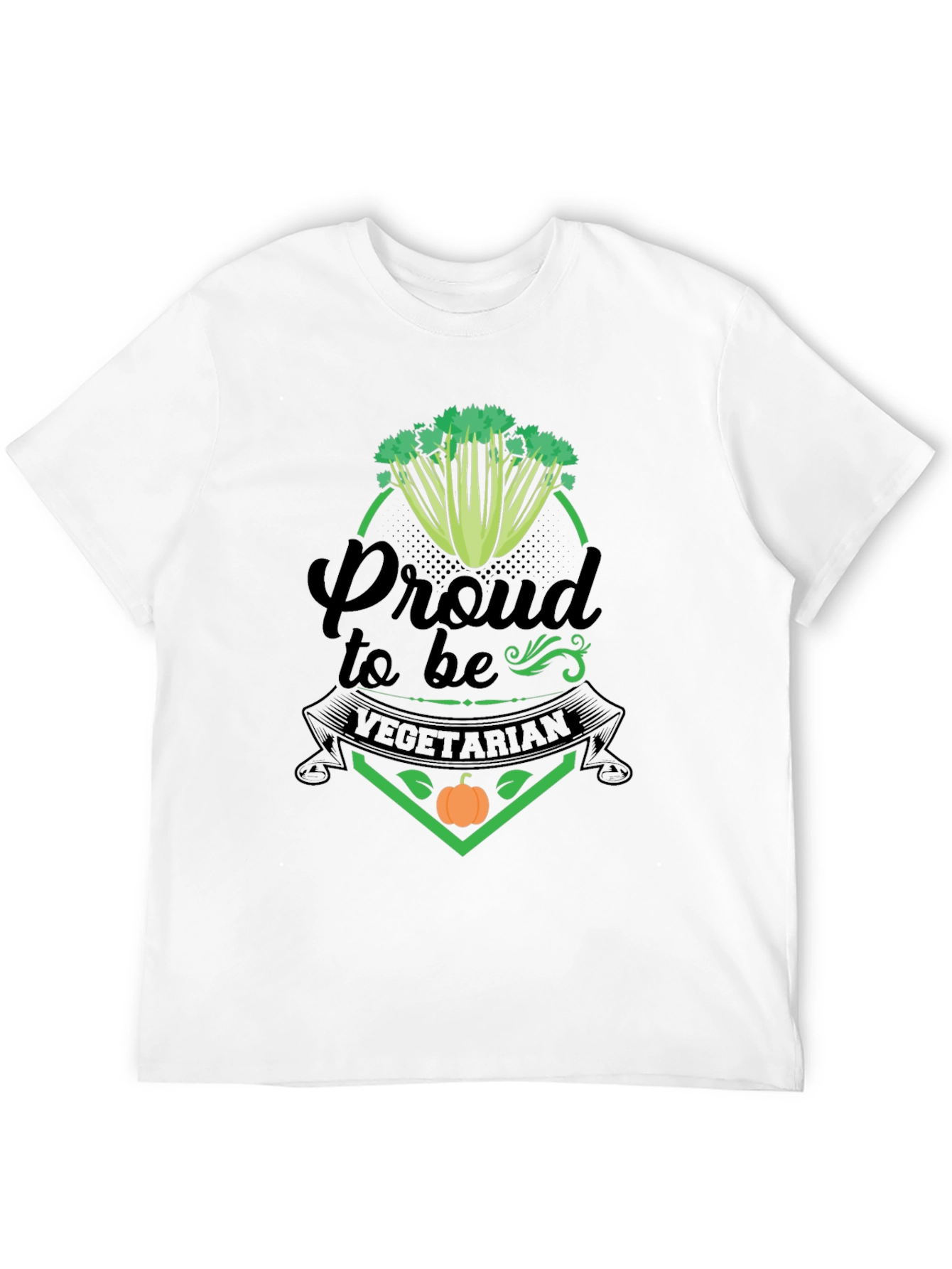 Proud Vegetarian Graphic T-Shirt