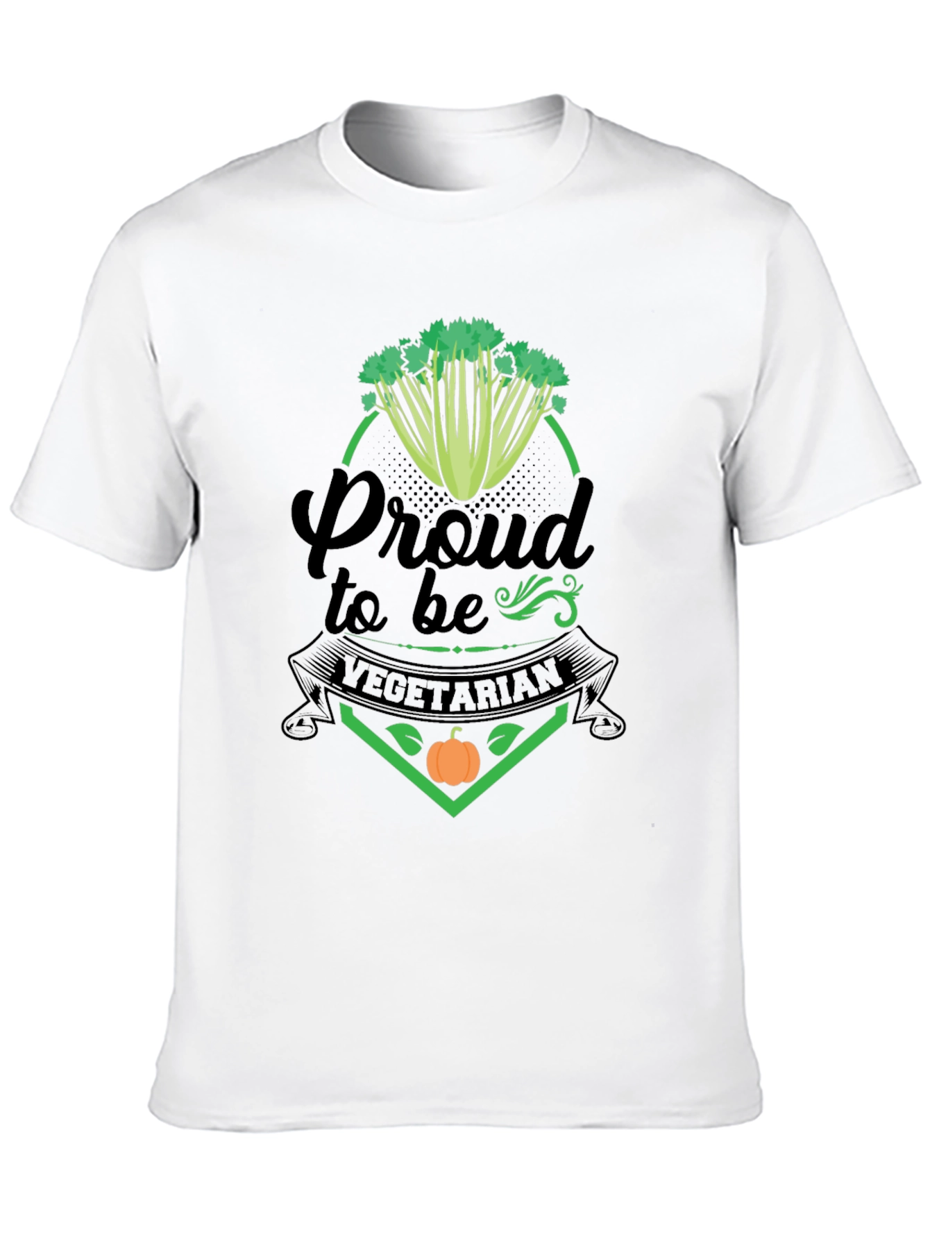 Proud Vegetarian Graphic T-Shirt