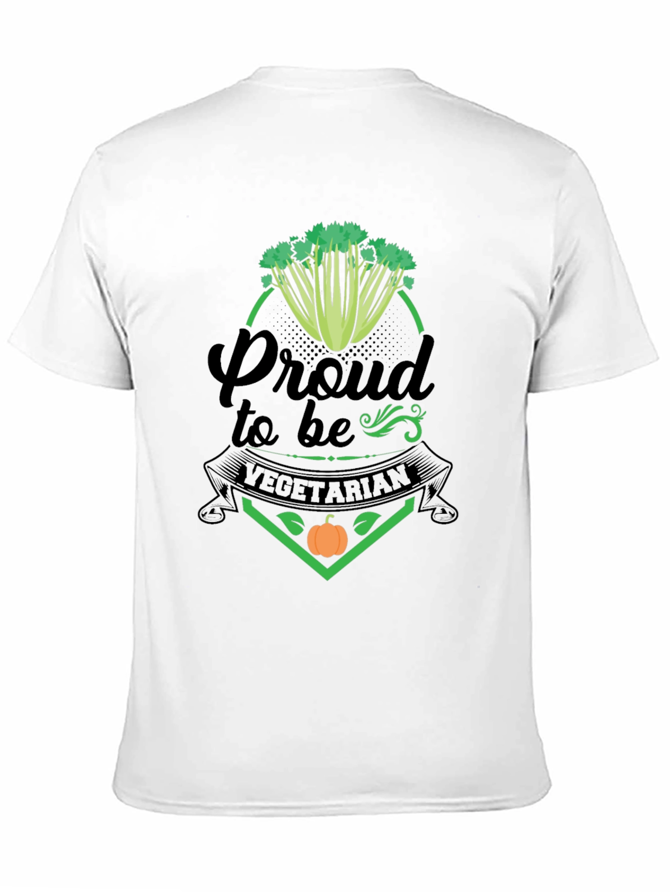 Proud Vegetarian Graphic T-Shirt