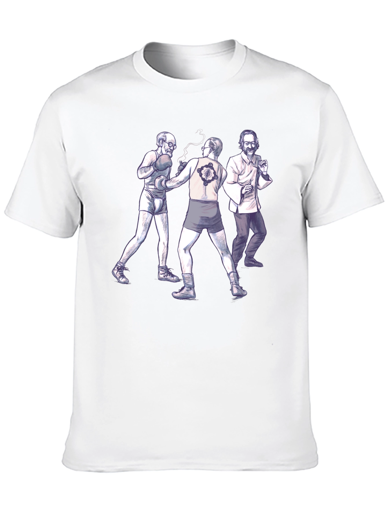 Boxing Philosophers Graphic Tee