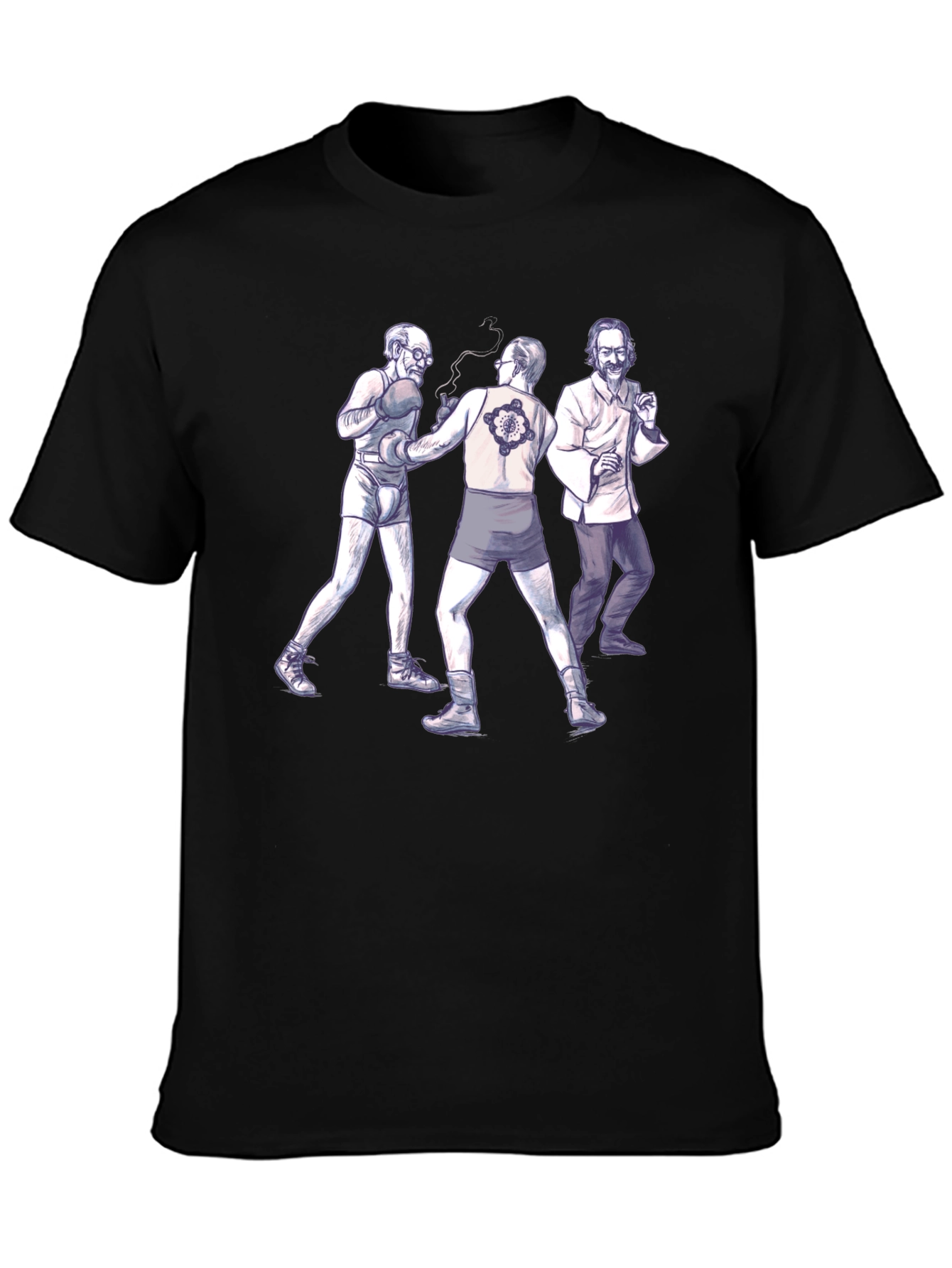 Boxing Philosophers Graphic Tee