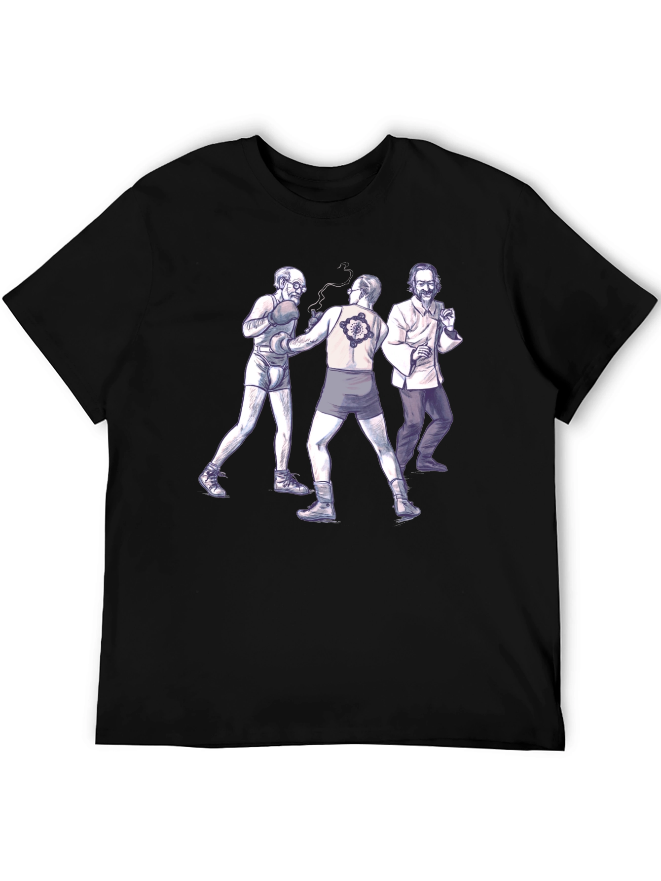 Boxing Philosophers Graphic Tee