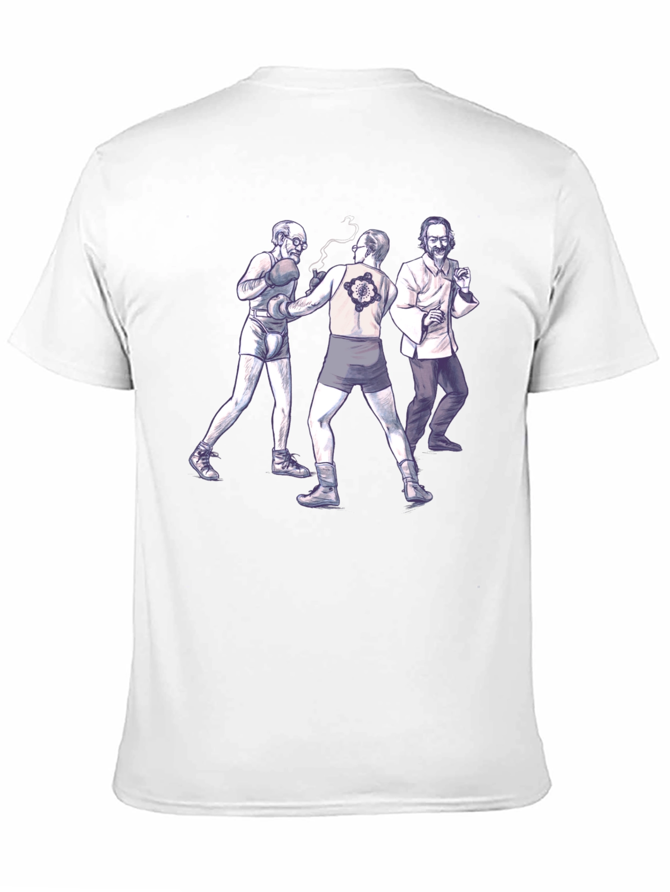 Boxing Philosophers Graphic Tee