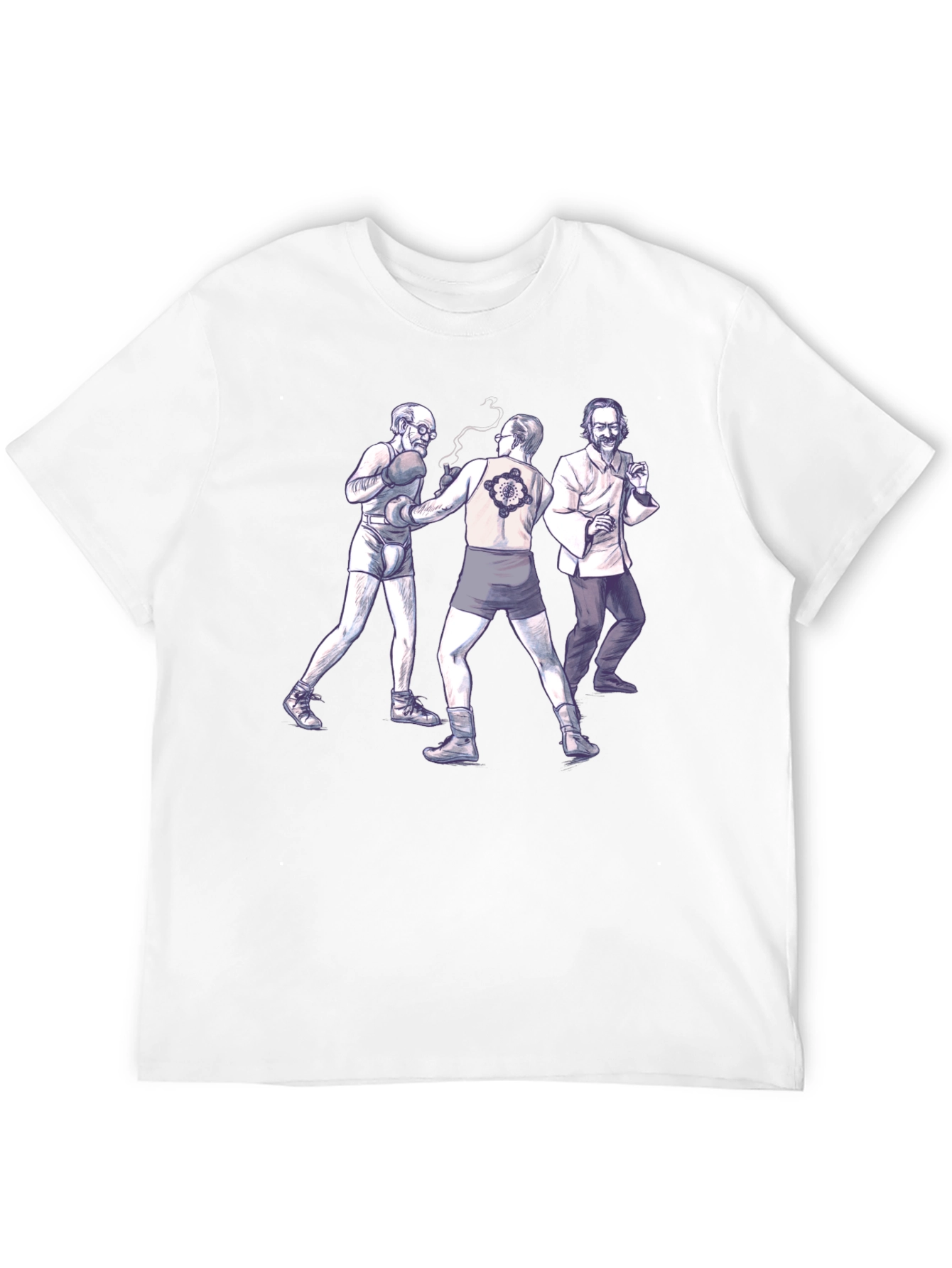 Boxing Philosophers Graphic Tee