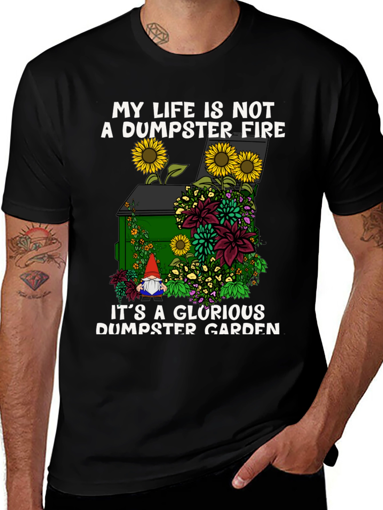 Dumpster Garden Graphic Tee