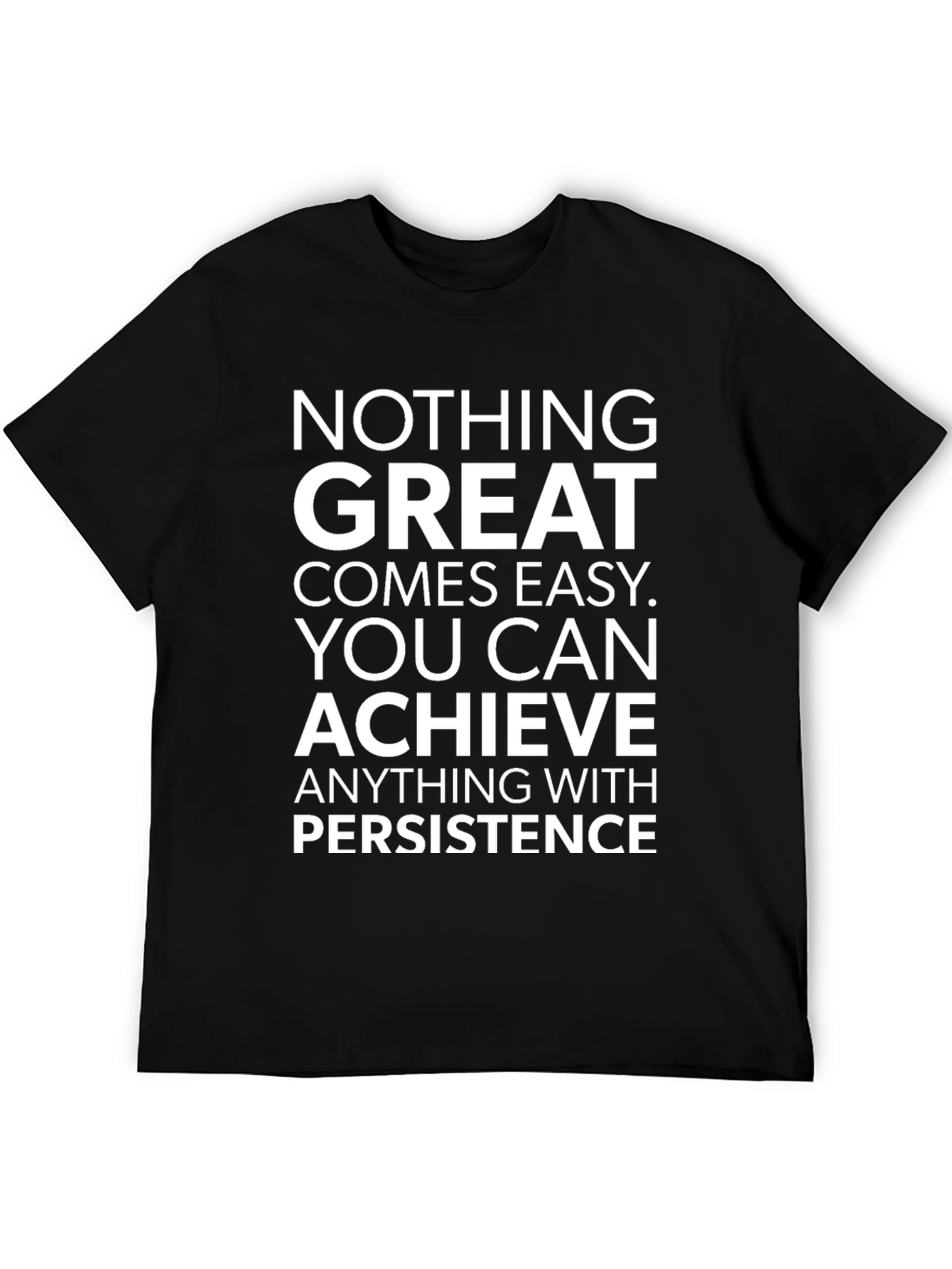 Motivational Graphic Tee - Persistence