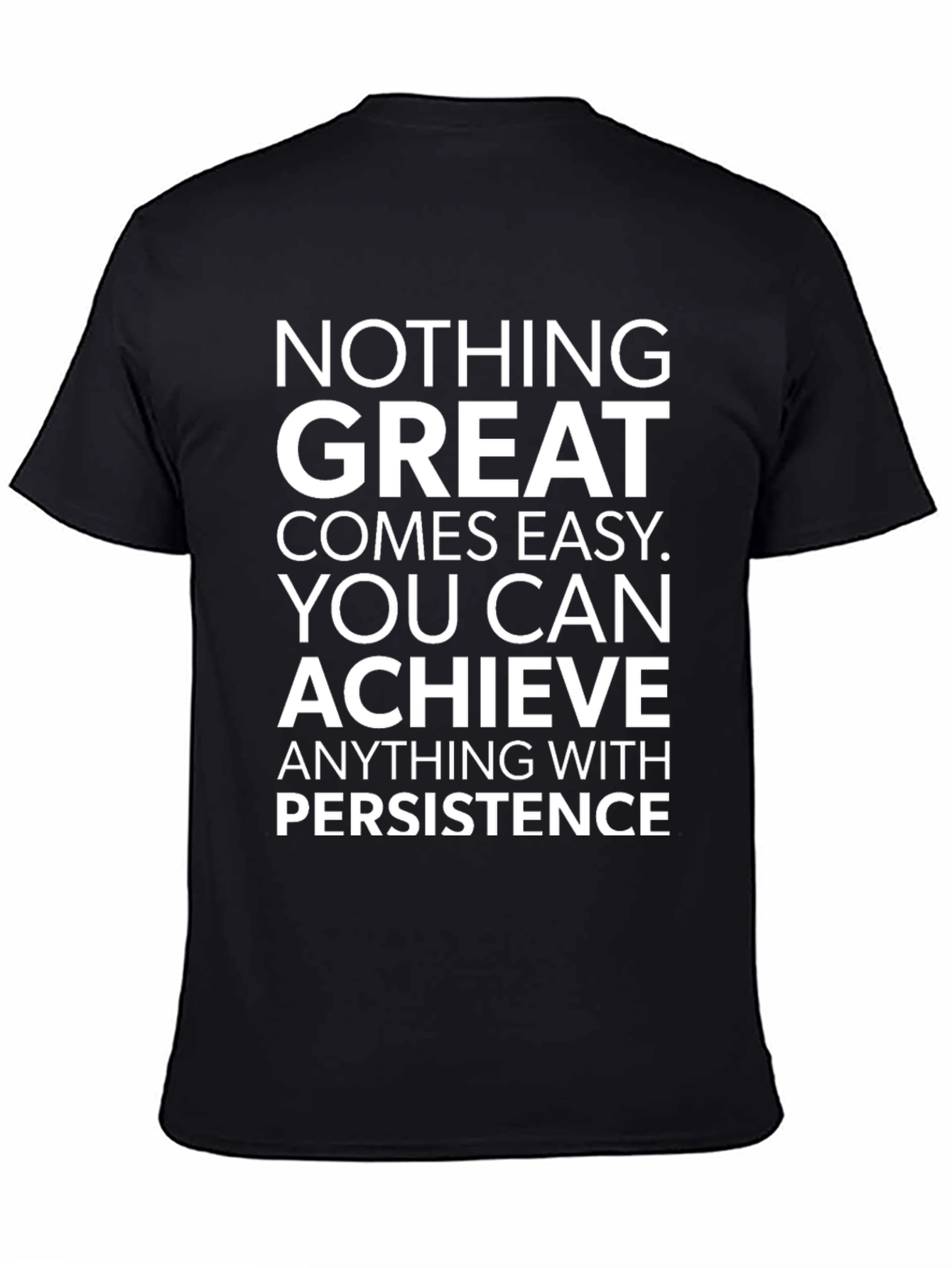 Motivational Graphic Tee - Persistence