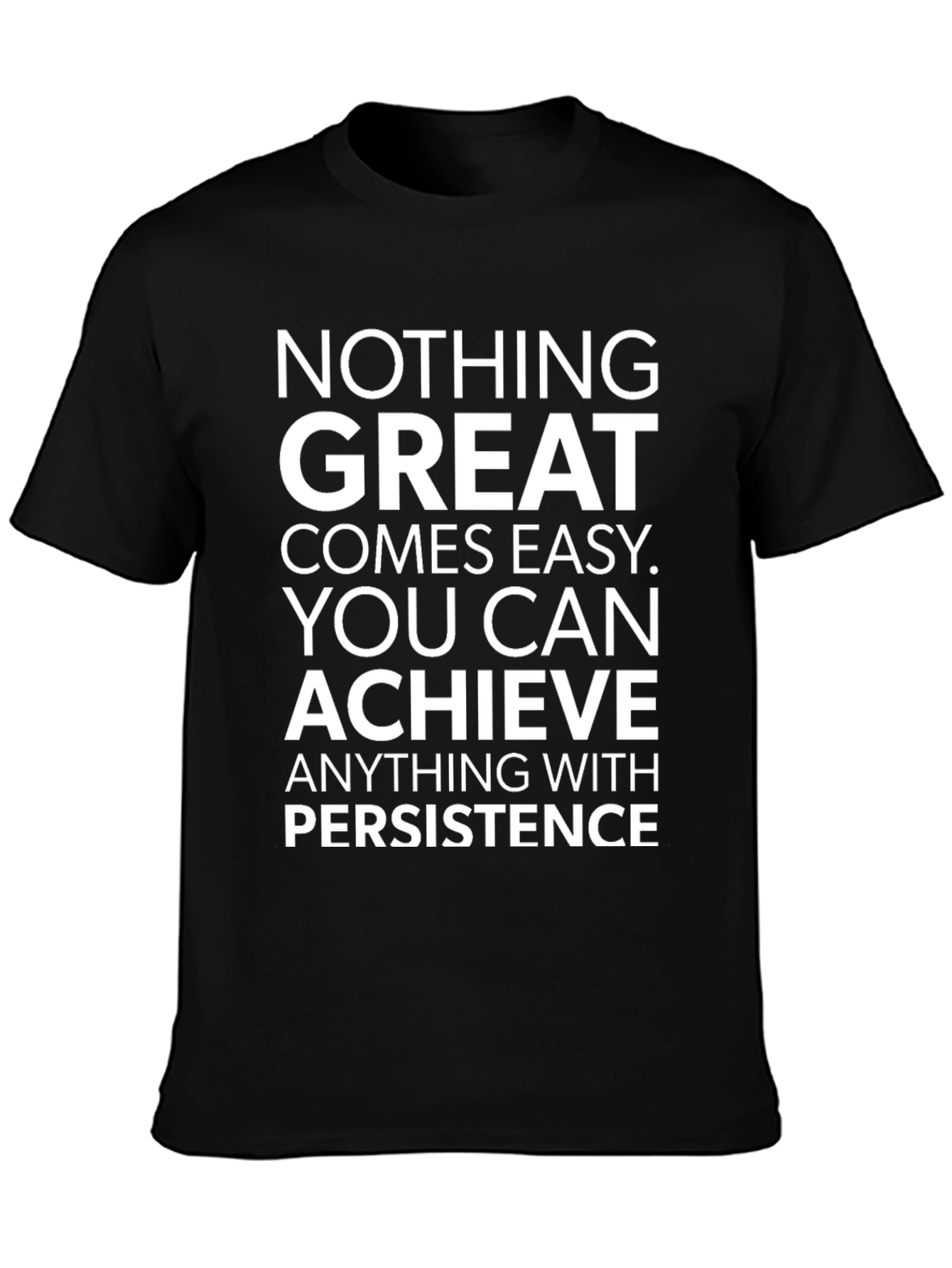 Motivational Graphic Tee - Persistence