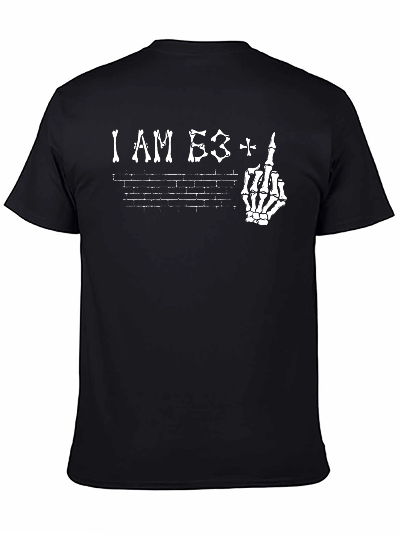 I Am 53+ Middle Finger Graphic Tee