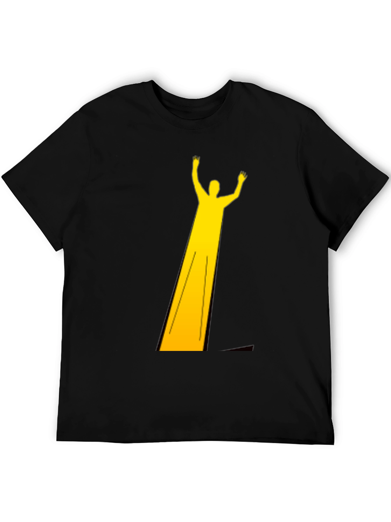 Golden Figure Black Tee - Modern Graphic T-Shirt