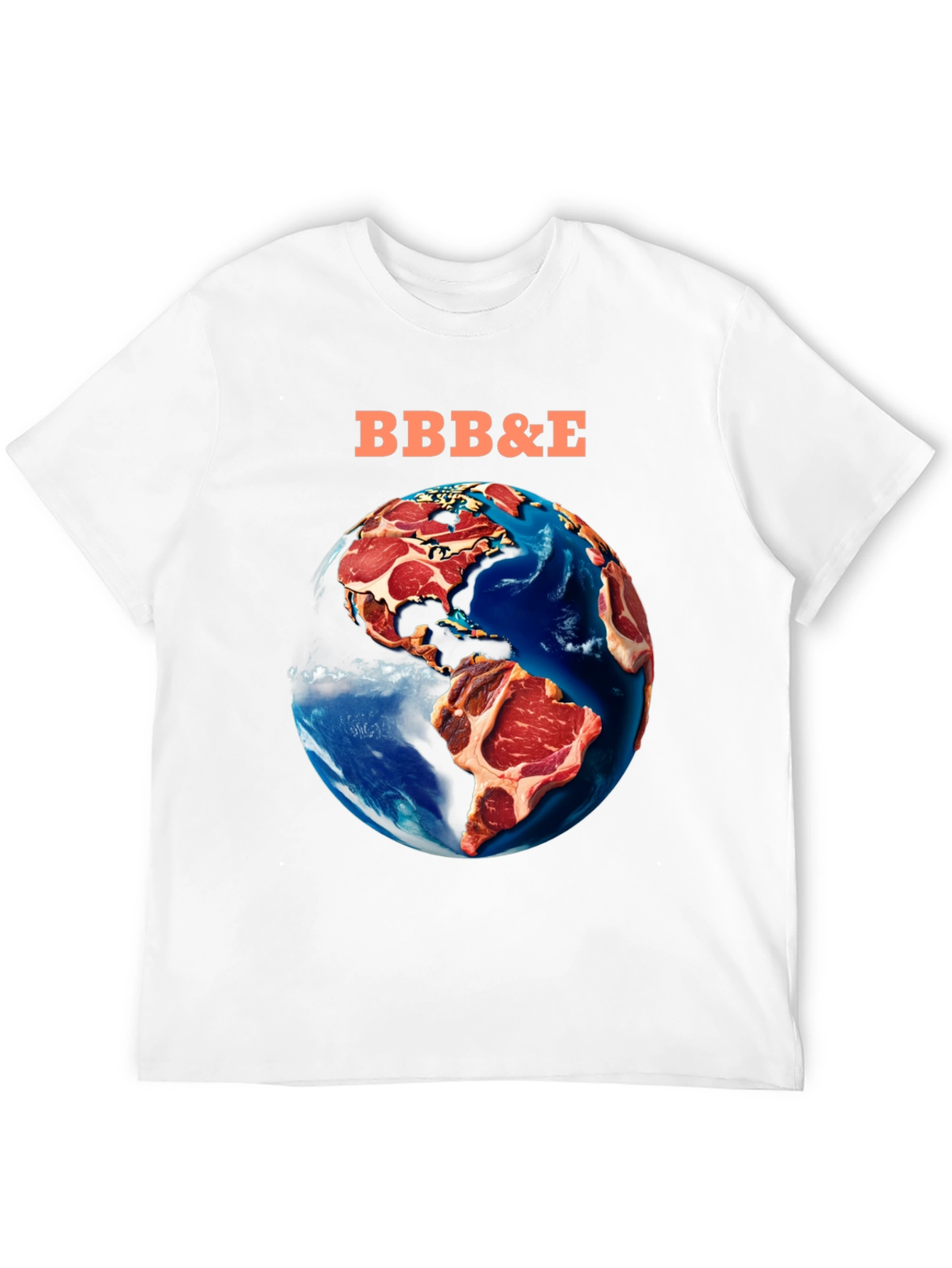 BBB&E Meat Earth Graphic T-Shirt
